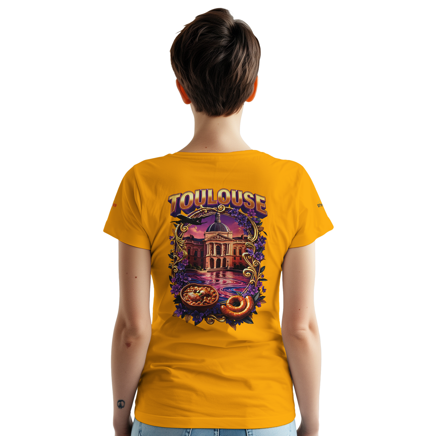 T-Shirt Unisexe Toulouse France – T-Shirt en Coton Premium à Coupe Classique