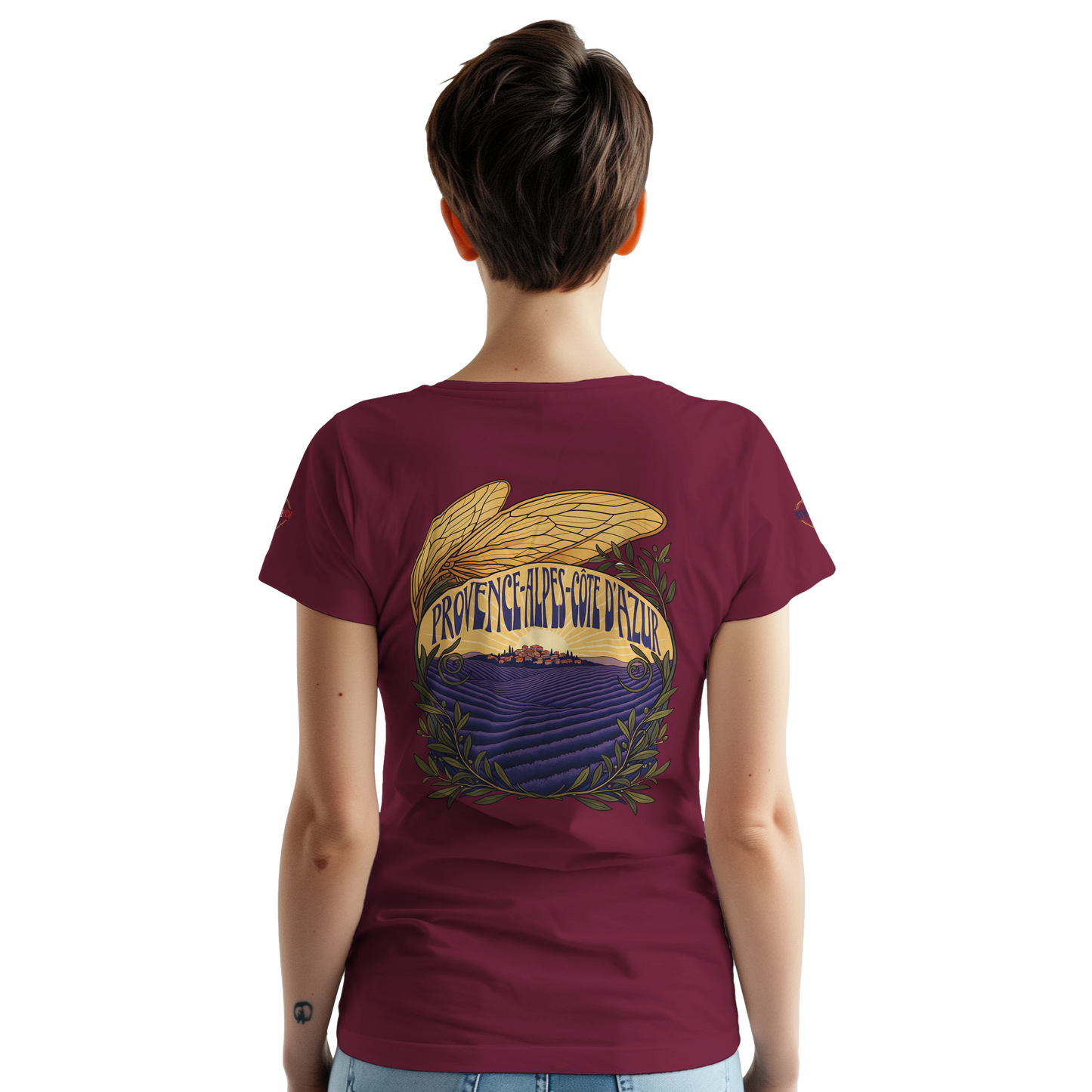 T-Shirt Unisexe Provence-Alpes-Côte d'Azur – Coton Épais Premium