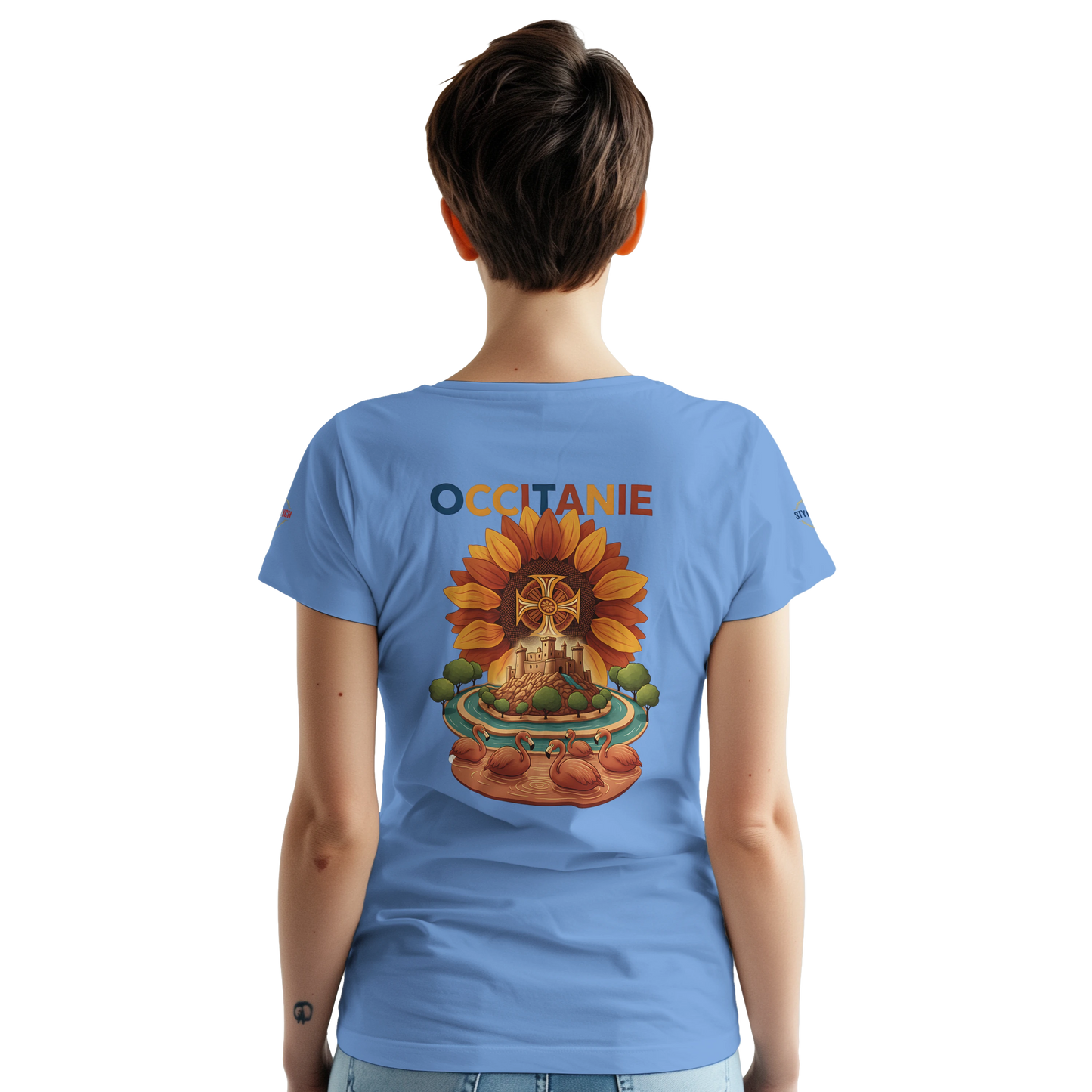 T-shirt Unisexe Occitanie – Coton Épais Premium