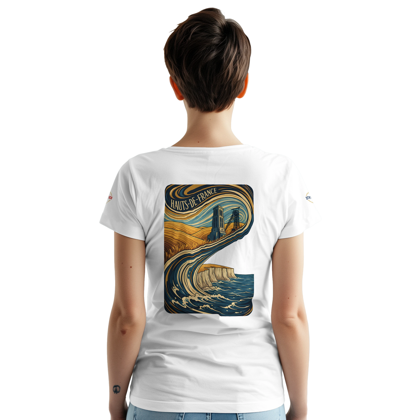 T-shirt Unisexe Haut de France - Coton Épais Premium