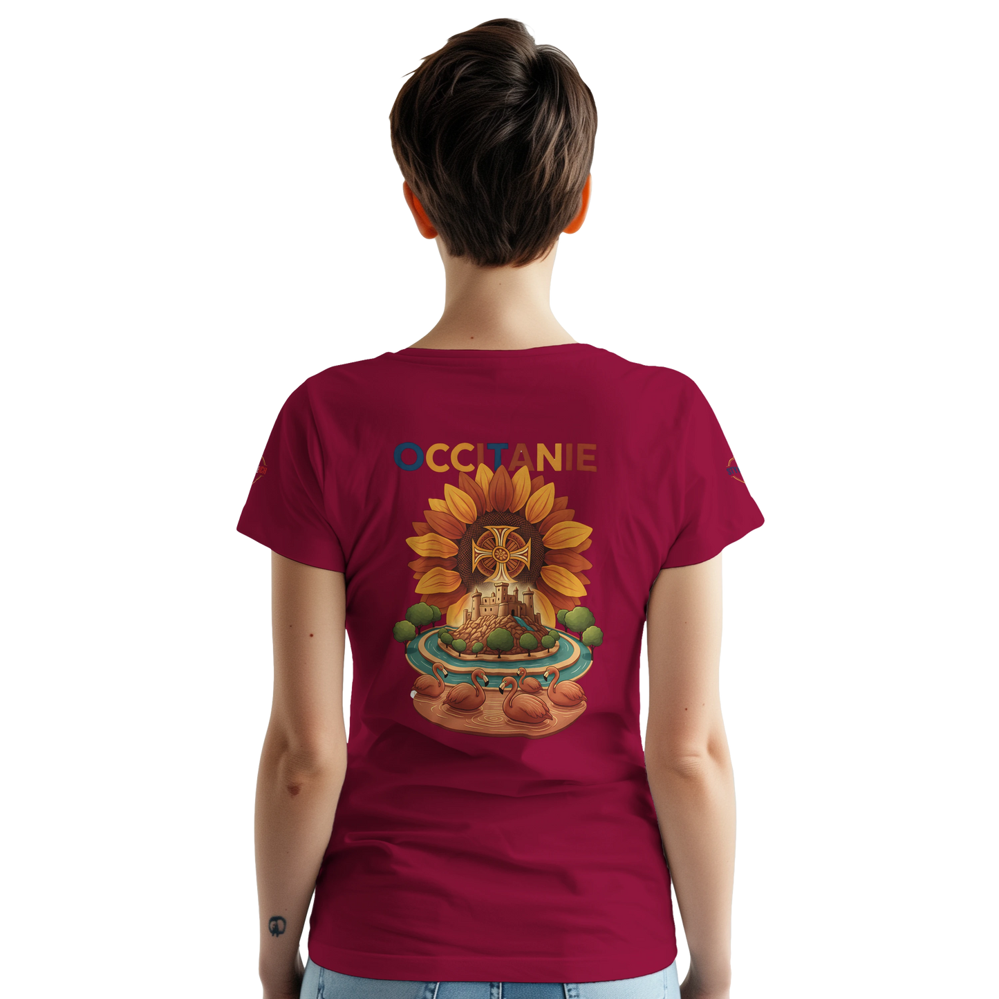 T-shirt Unisexe Occitanie – Coton Épais Premium