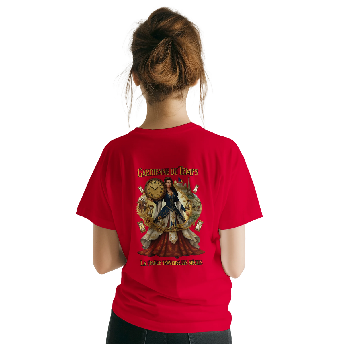 T-shirt Femme Gardienne du Temps - Classique Ras du Cou Gildan 64000