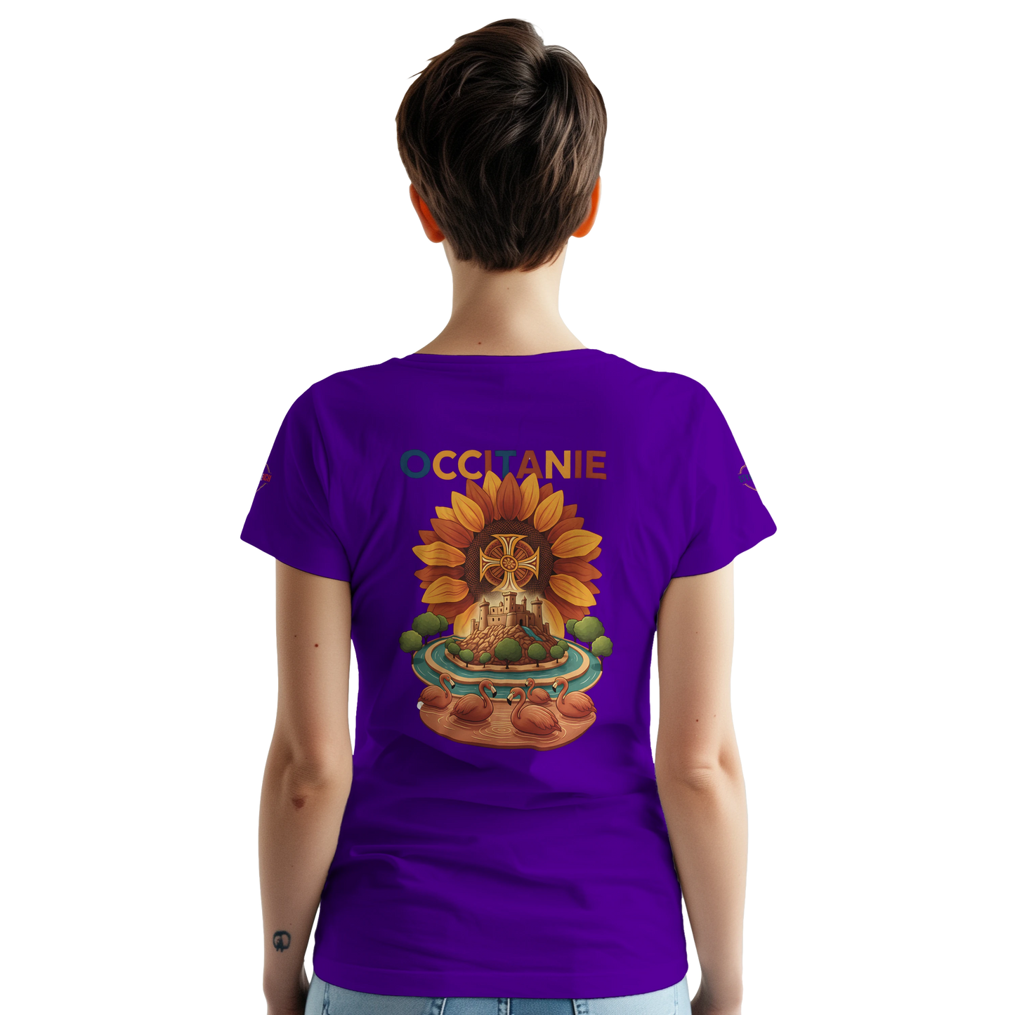 T-shirt Unisexe Occitanie – Coton Épais Premium