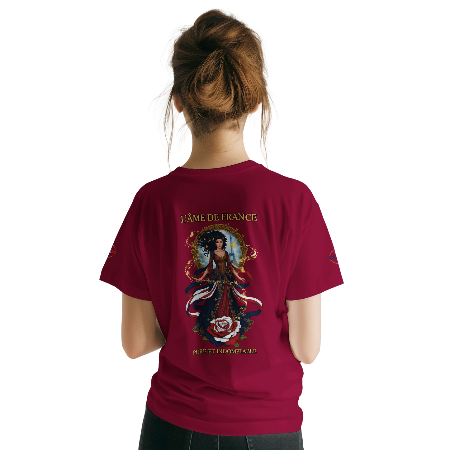 T-shirt  femme L'âme de France – Premium Cotton Tee with Classic French Design