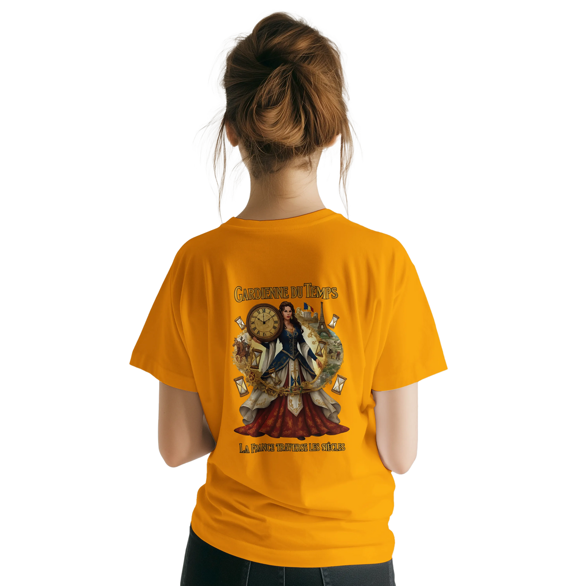 T-shirt Femme Gardienne du Temps - Classique Ras du Cou Gildan 64000