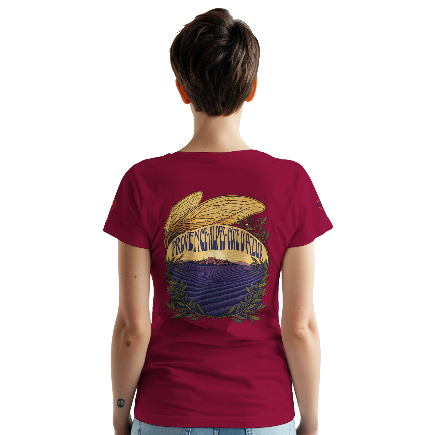 T-Shirt Unisexe Provence-Alpes-Côte d'Azur – Coton Épais Premium