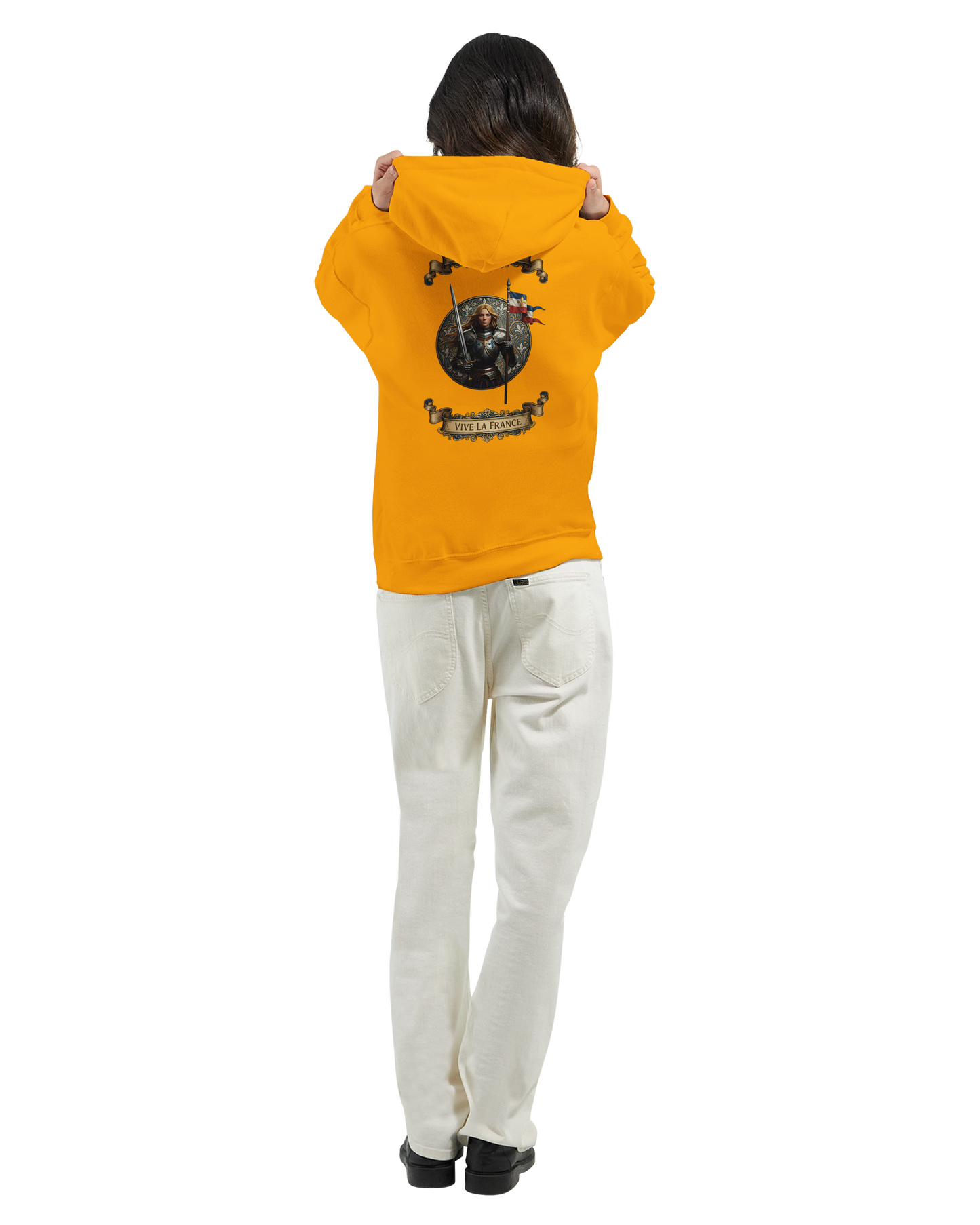 Sweat à Capuche Femme Jeanne d'Arc - Hoodie Confortable et Résistant