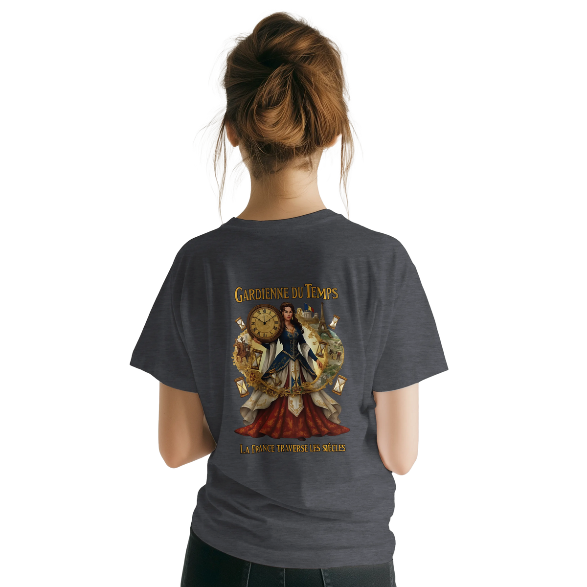 T-shirt Femme Gardienne du Temps - Classique Ras du Cou Gildan 64000