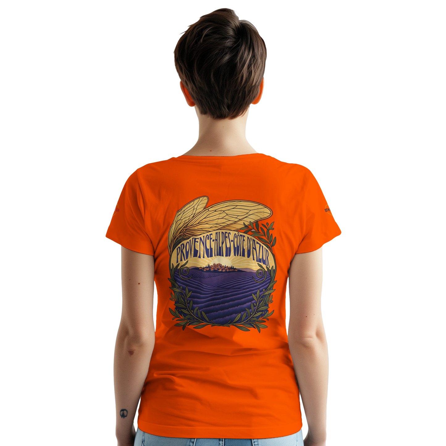 T-Shirt Unisexe Provence-Alpes-Côte d'Azur – Coton Épais Premium