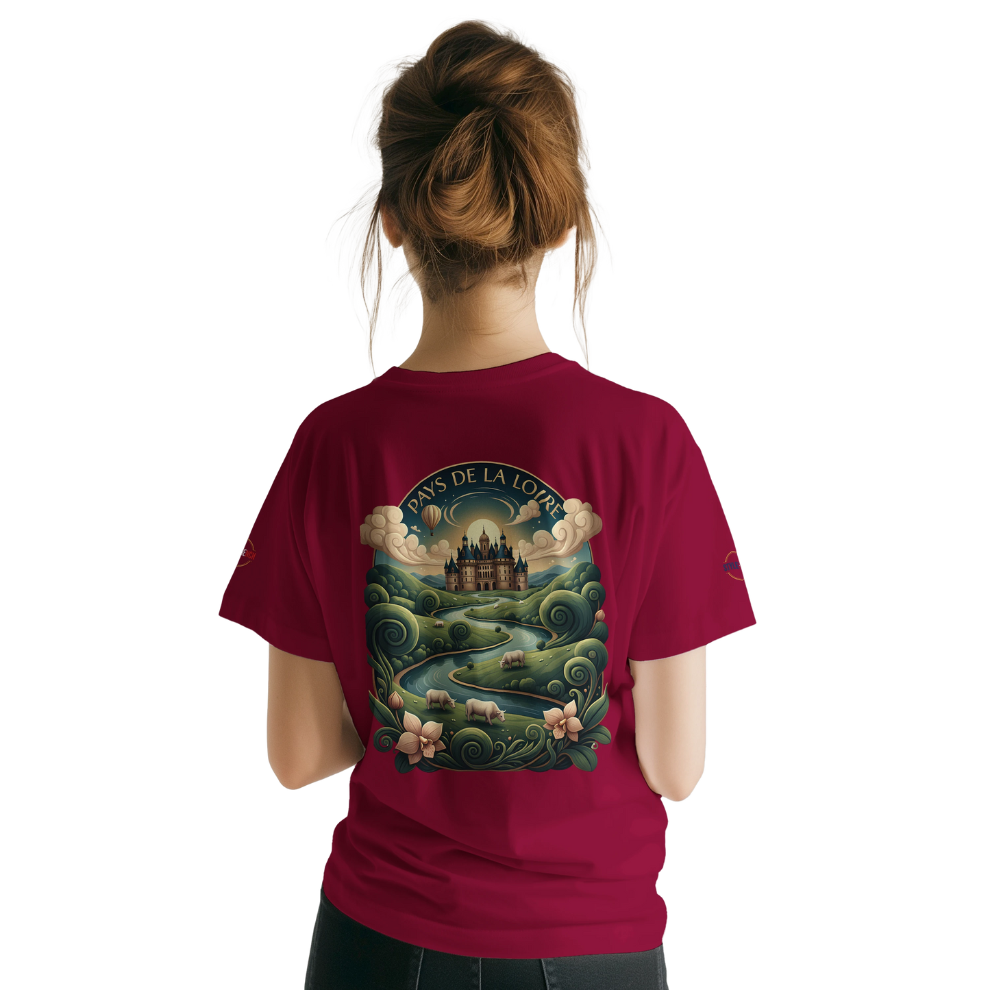 T-shirt Unisexe Pays de la Loire – Design Régional Premium