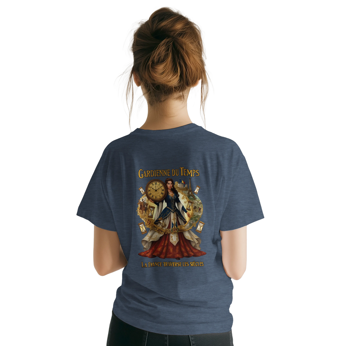 T-shirt Femme Gardienne du Temps - Classique Ras du Cou Gildan 64000