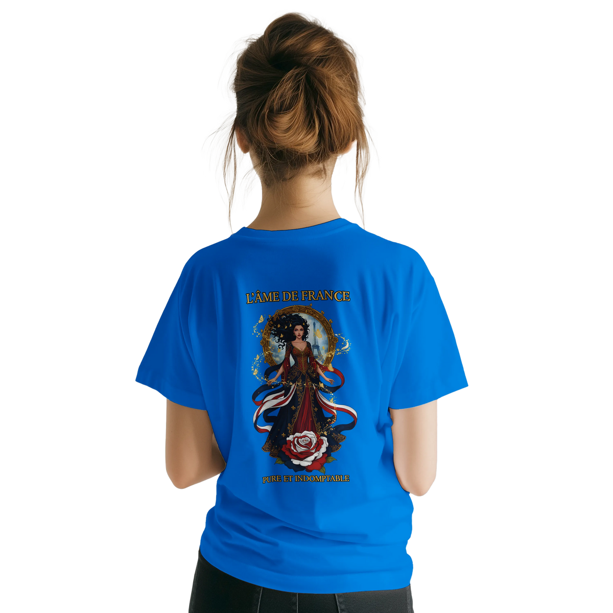 T-shirt  femme L'âme de France – Premium Cotton Tee with Classic French Design