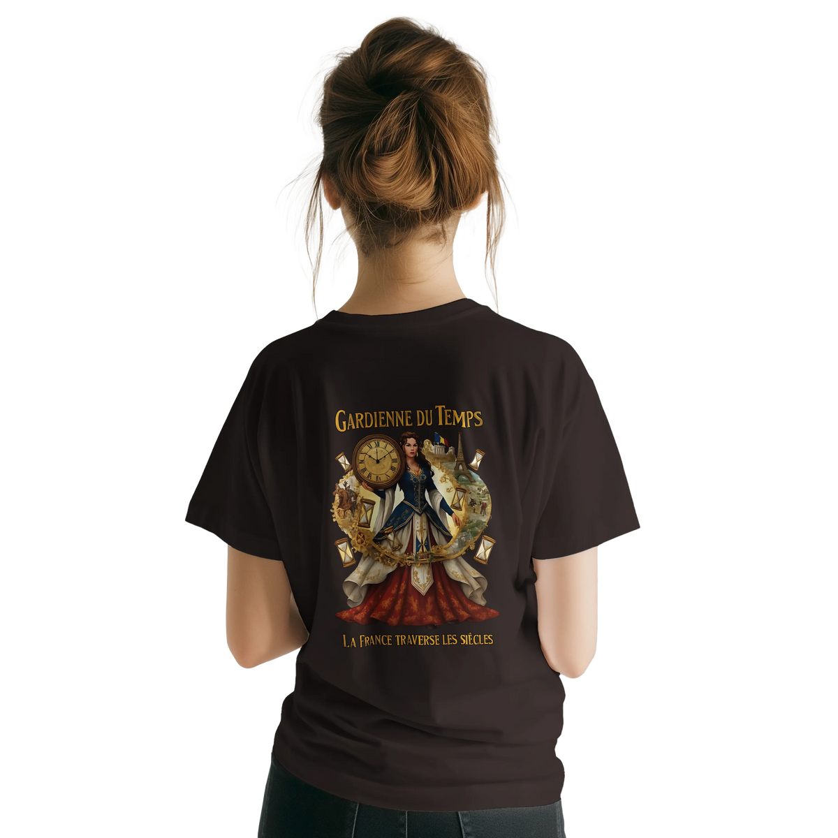 T-shirt Femme Gardienne du Temps - Classique Ras du Cou Gildan 64000