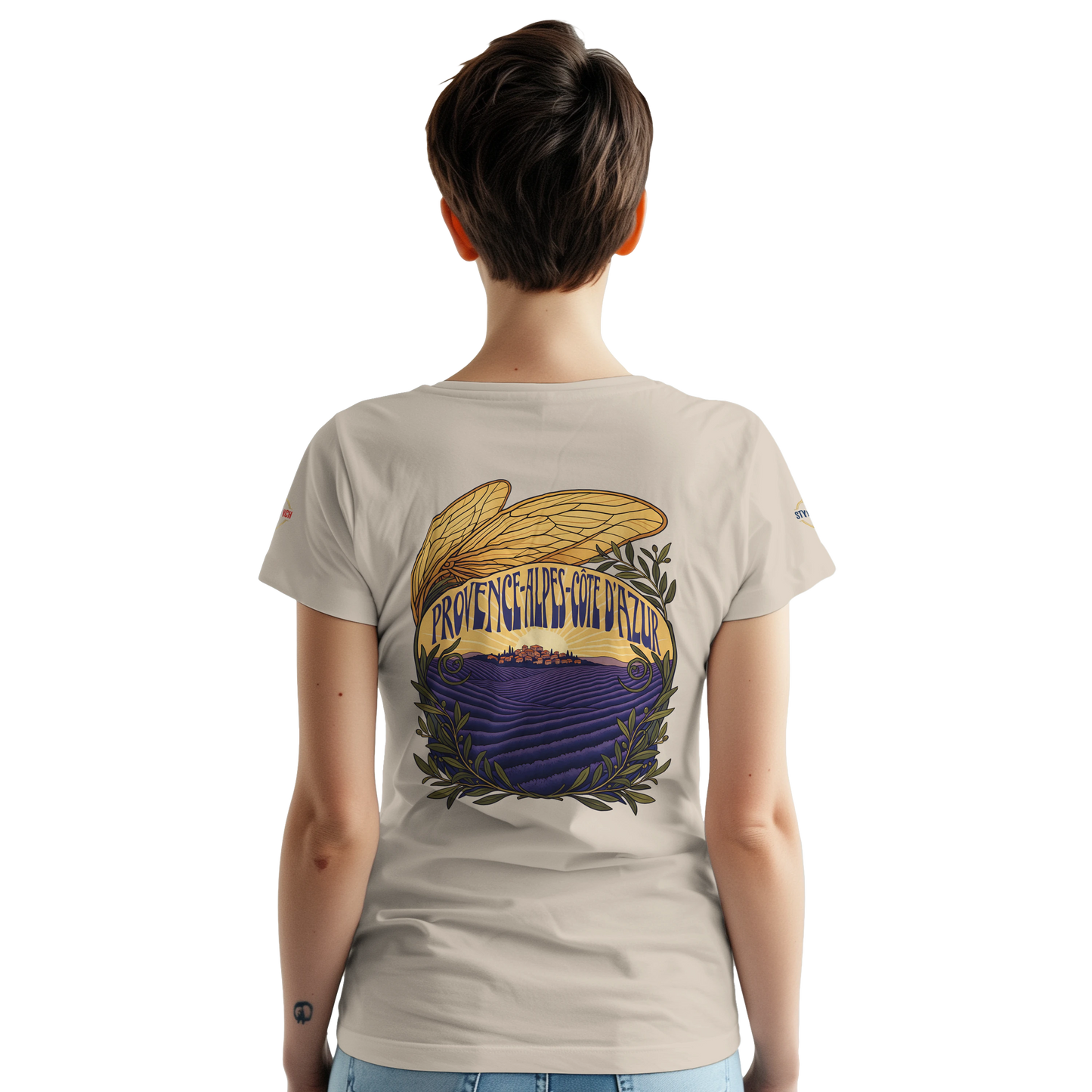 T-Shirt Unisexe Provence-Alpes-Côte d'Azur – Coton Épais Premium