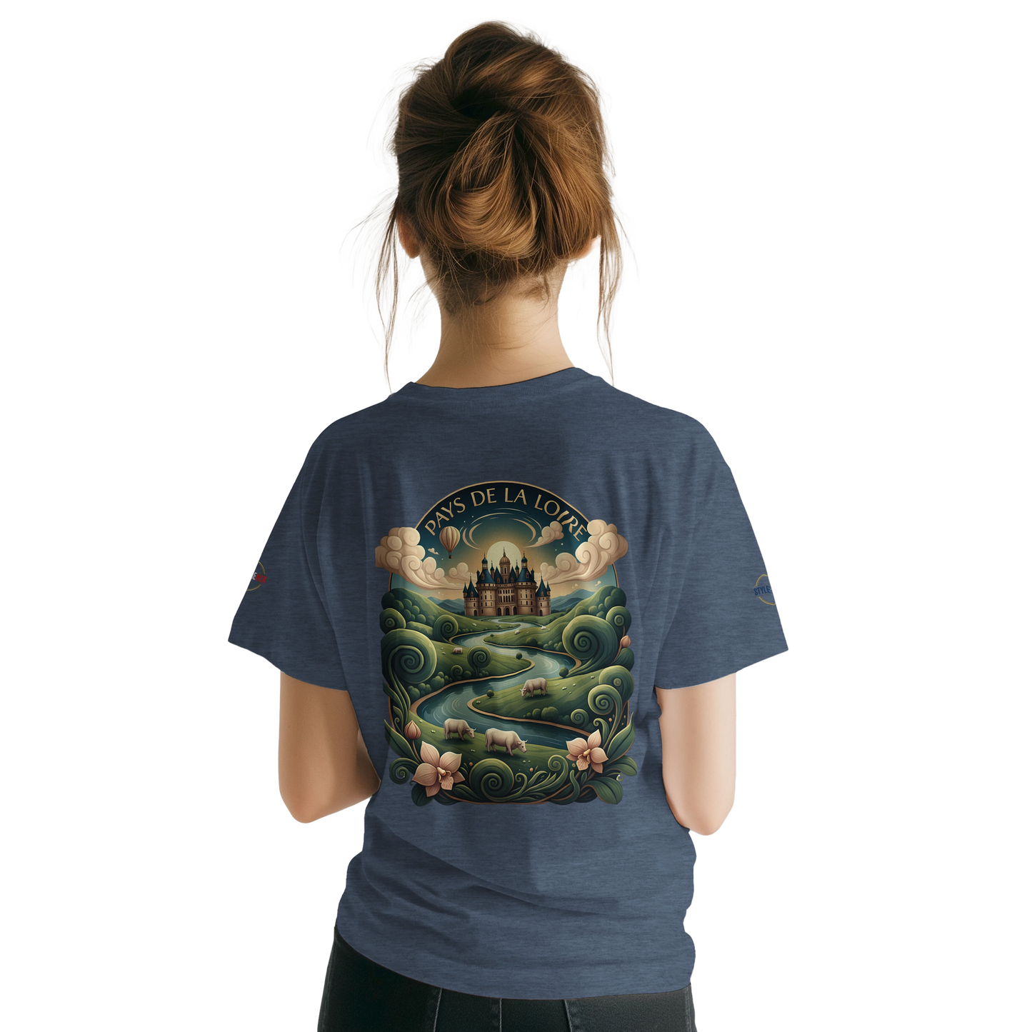 T-shirt Unisexe Pays de la Loire – Design Régional Premium
