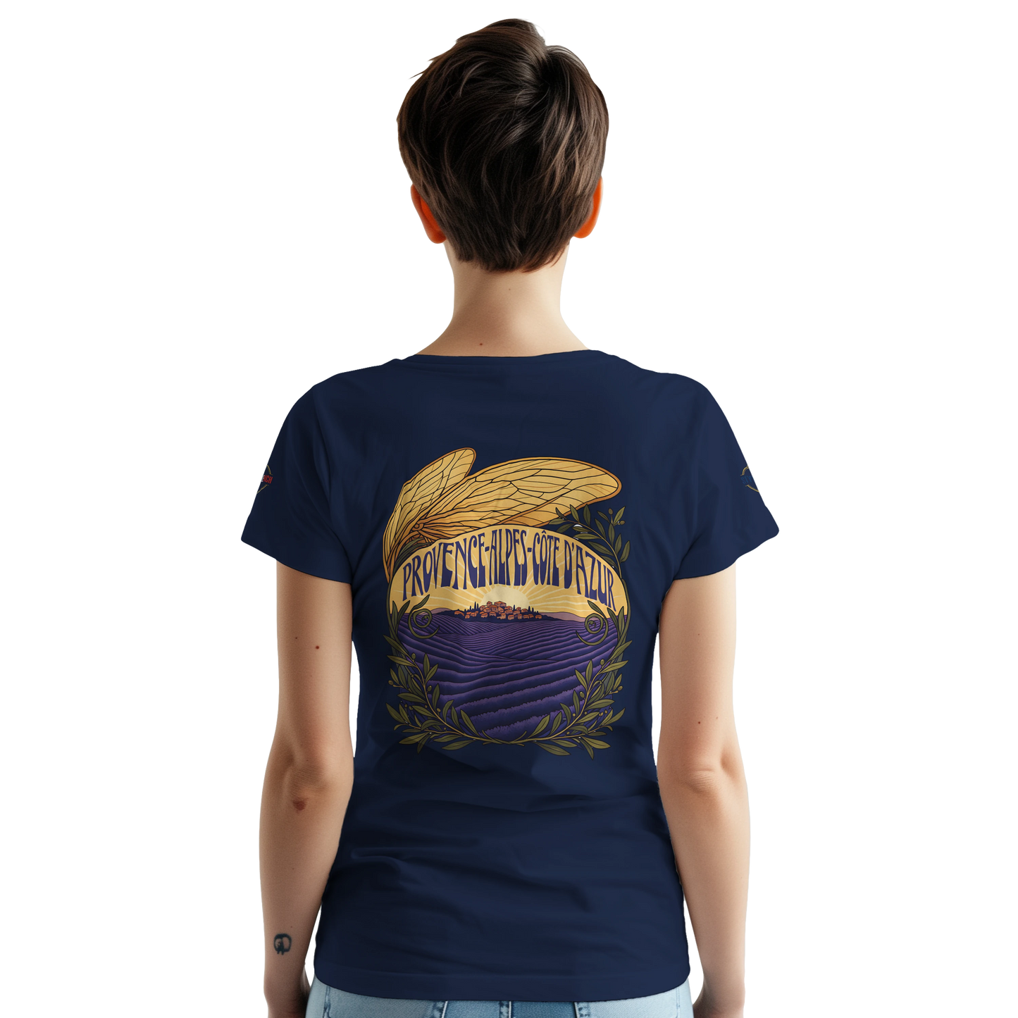 T-Shirt Unisexe Provence-Alpes-Côte d'Azur – Coton Épais Premium