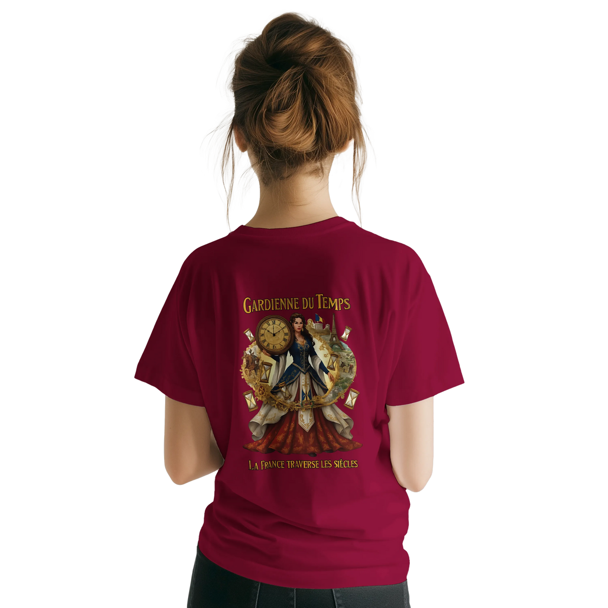 T-shirt Femme Gardienne du Temps - Classique Ras du Cou Gildan 64000