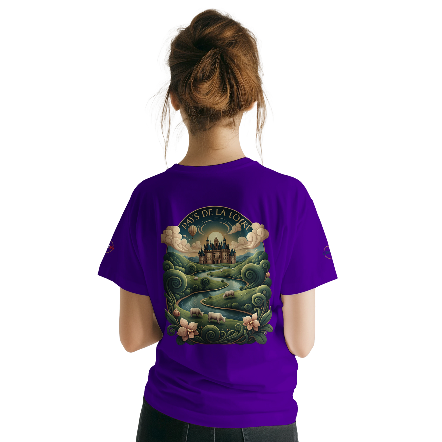 T-shirt Unisexe Pays de la Loire – Design Régional Premium