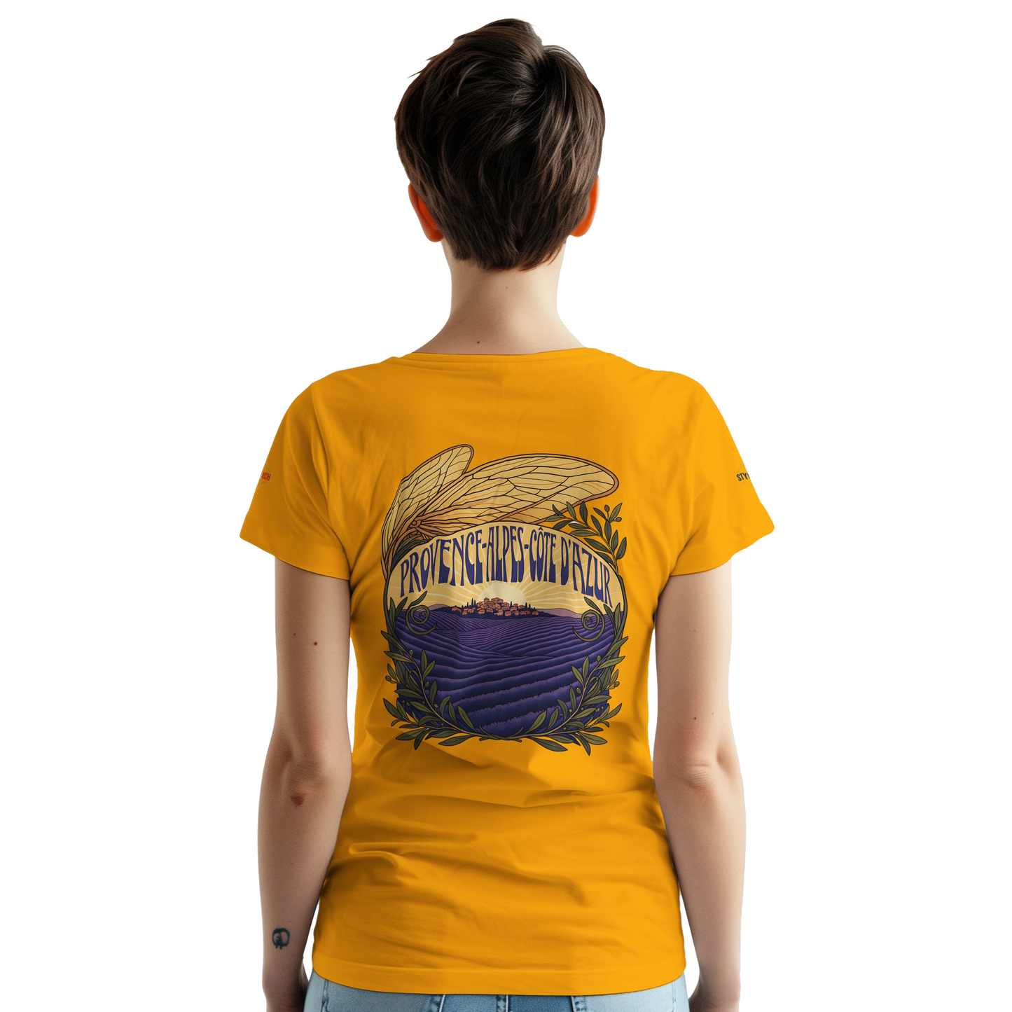 T-Shirt Unisexe Provence-Alpes-Côte d'Azur – Coton Épais Premium