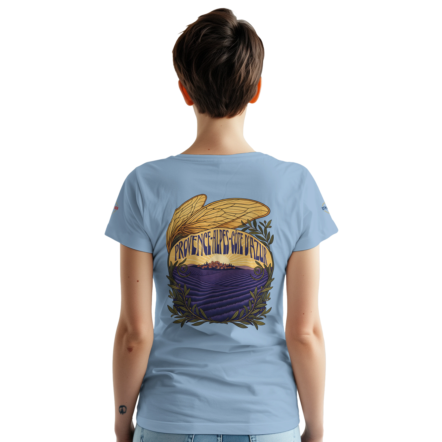 T-Shirt Unisexe Provence-Alpes-Côte d'Azur – Coton Épais Premium
