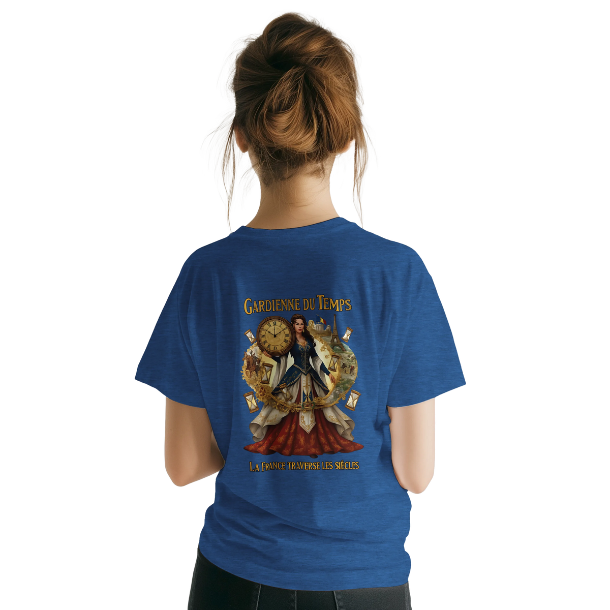 T-shirt Femme Gardienne du Temps - Classique Ras du Cou Gildan 64000