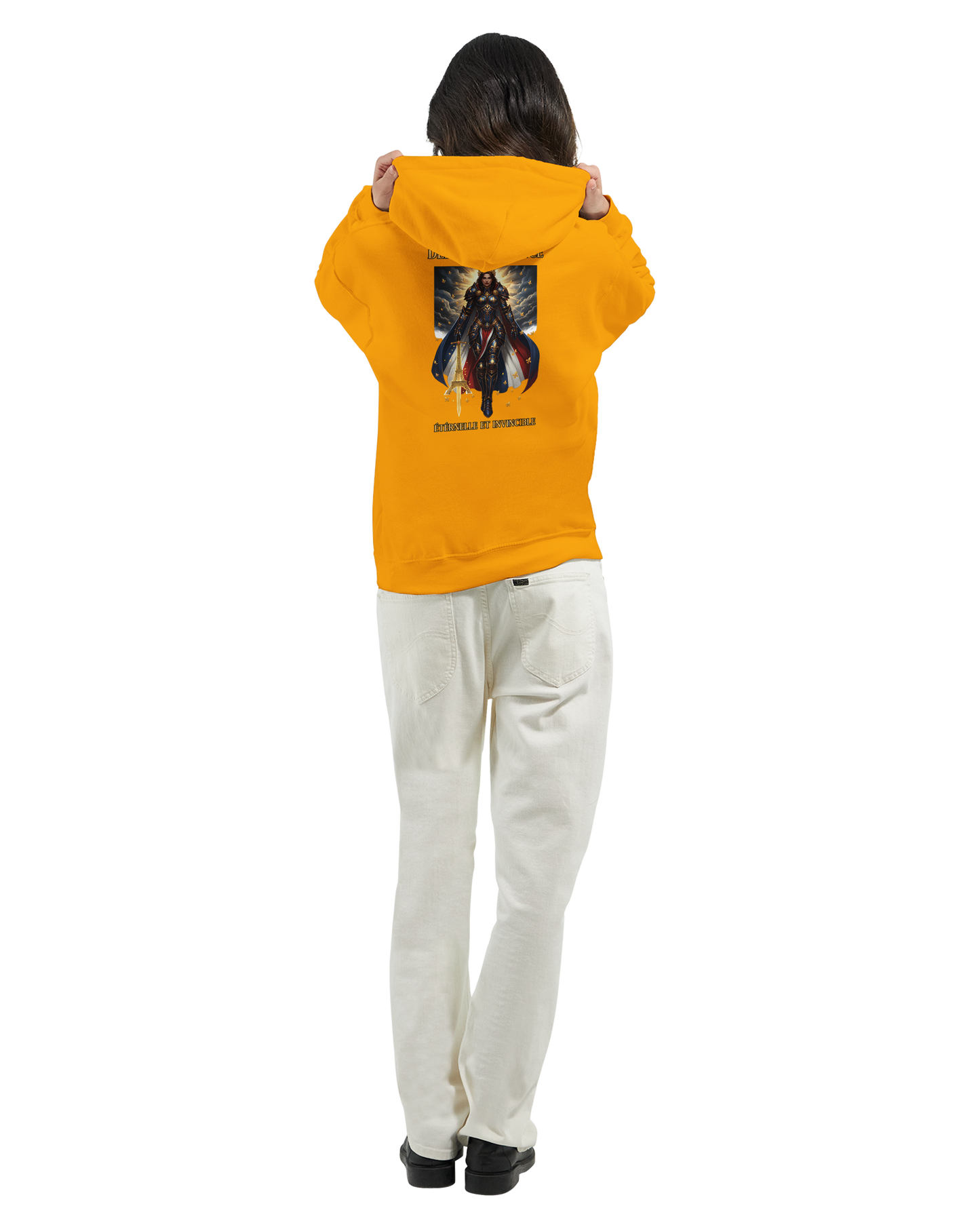 Sweat à Capuche déesse de France Douillet à Motif Unique – Confort et Style