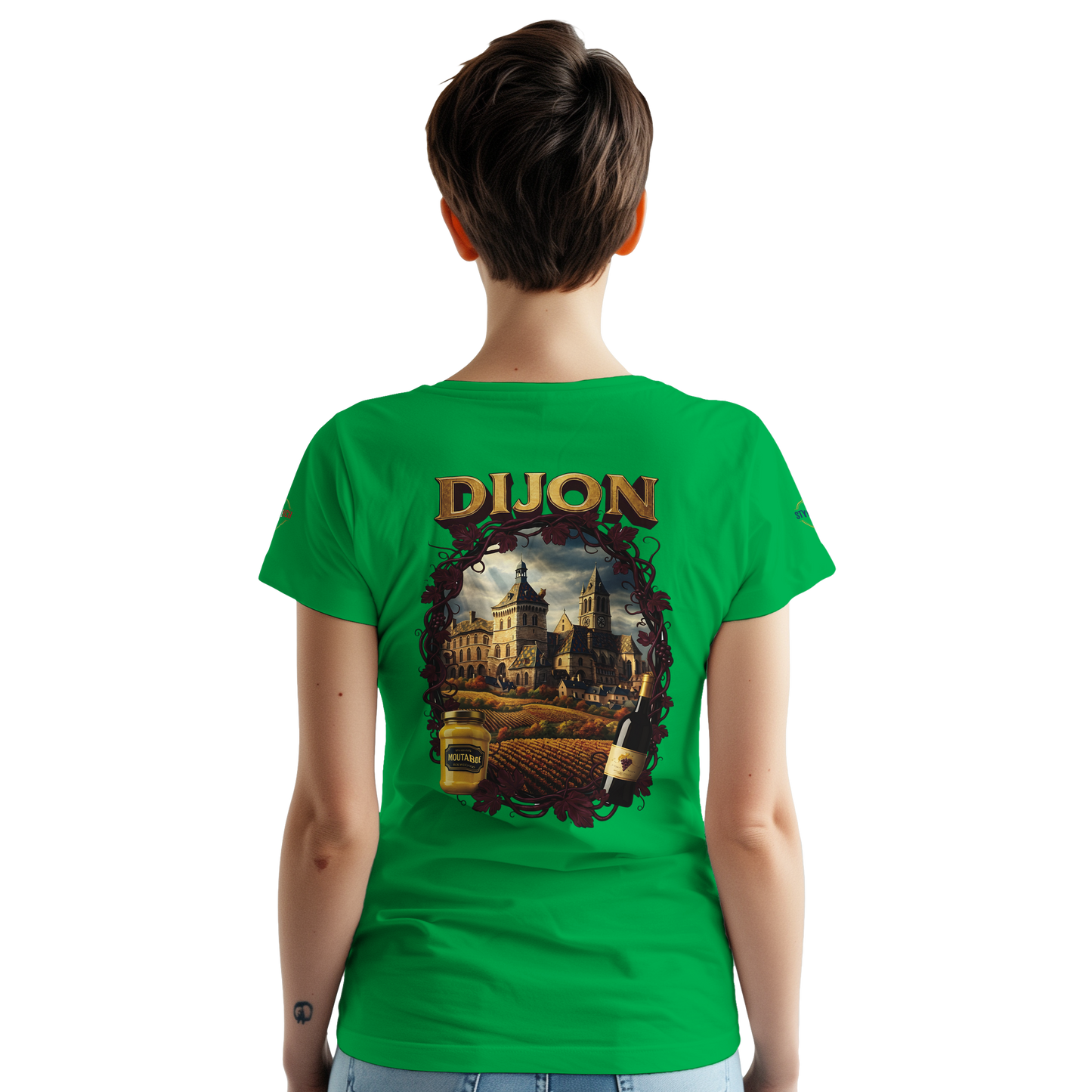 T-shirt Unisexe Dijon – Ville de France en Coton Premium