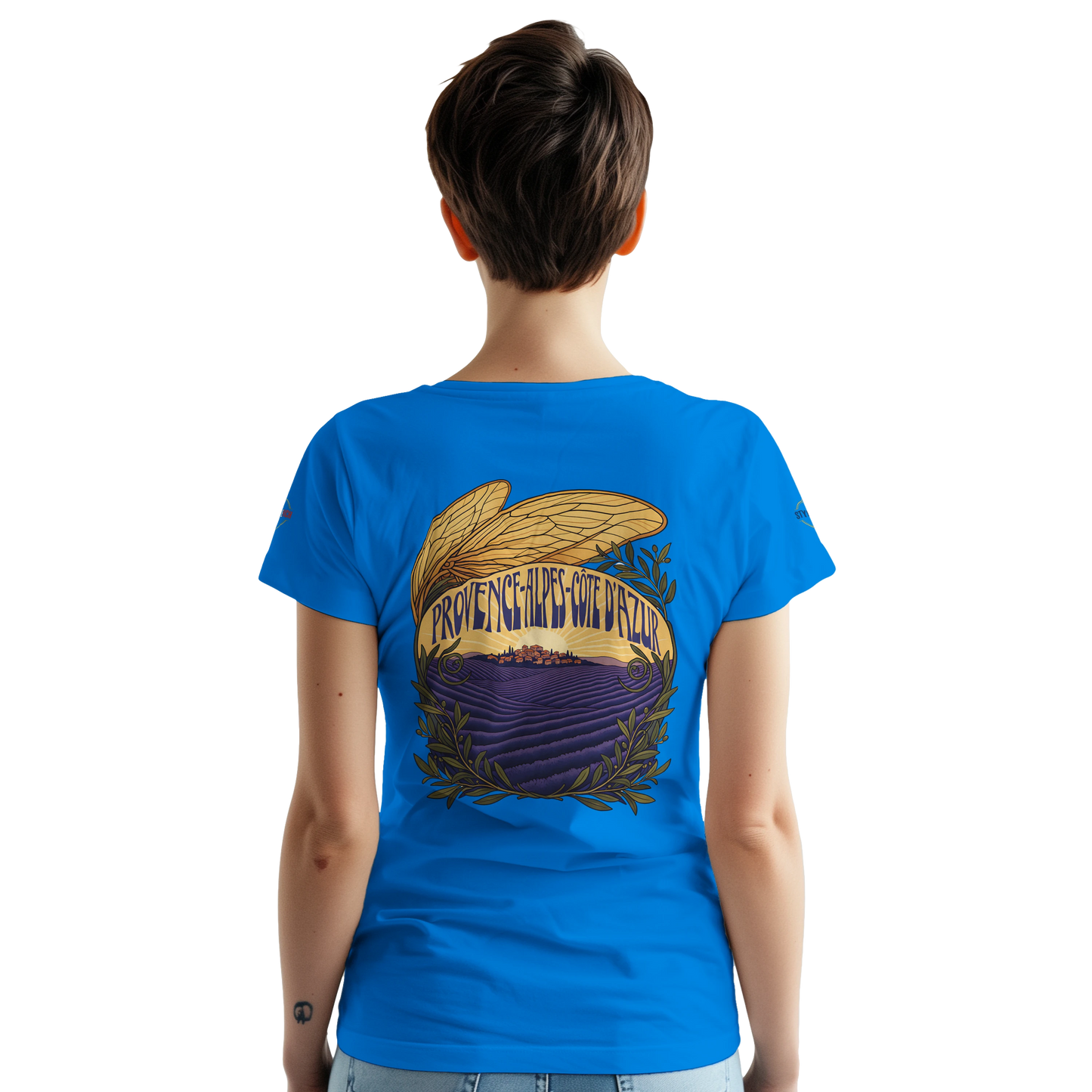 T-Shirt Unisexe Provence-Alpes-Côte d'Azur – Coton Épais Premium