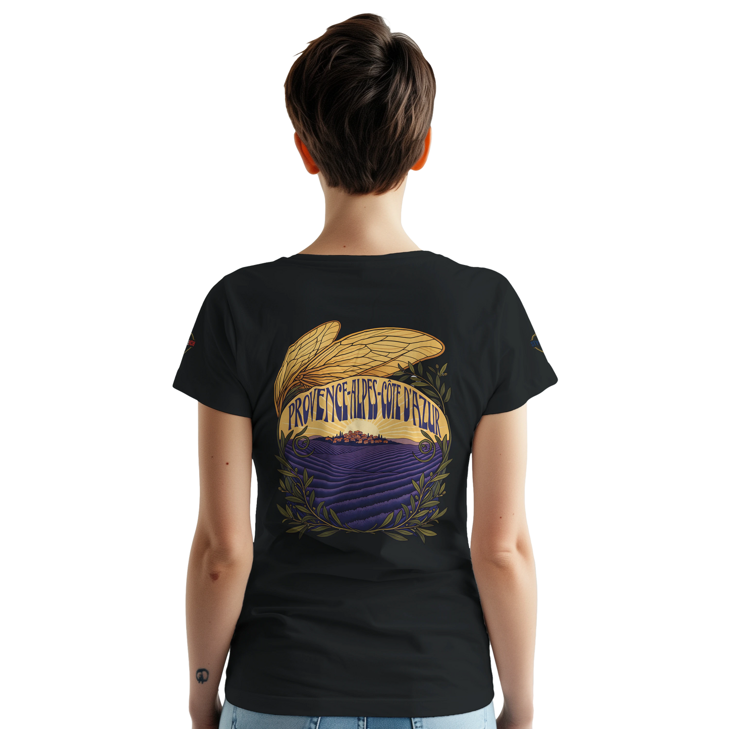 T-Shirt Unisexe Provence-Alpes-Côte d'Azur – Coton Épais Premium