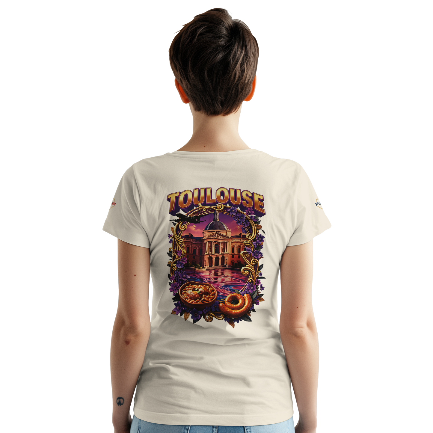 T-Shirt Unisexe Toulouse France – T-Shirt en Coton Premium à Coupe Classique