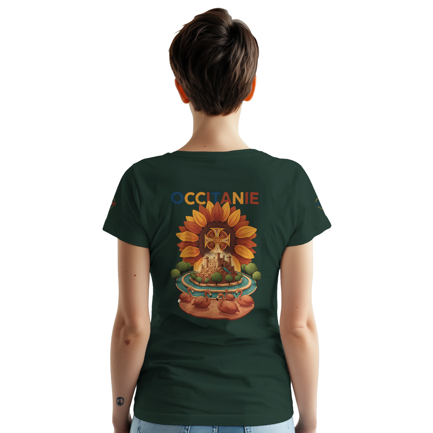 T-shirt Unisexe Occitanie – Coton Épais Premium