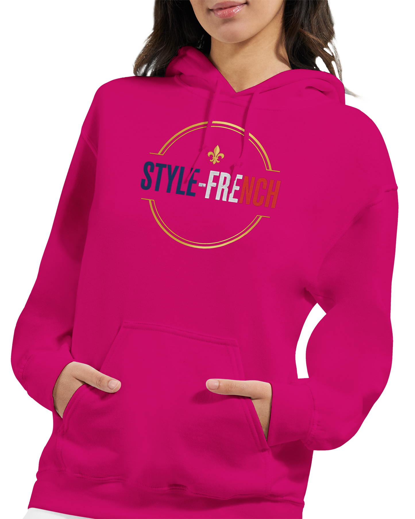 Sweat à capuche Caen - Ville de France - Unisexe Premium