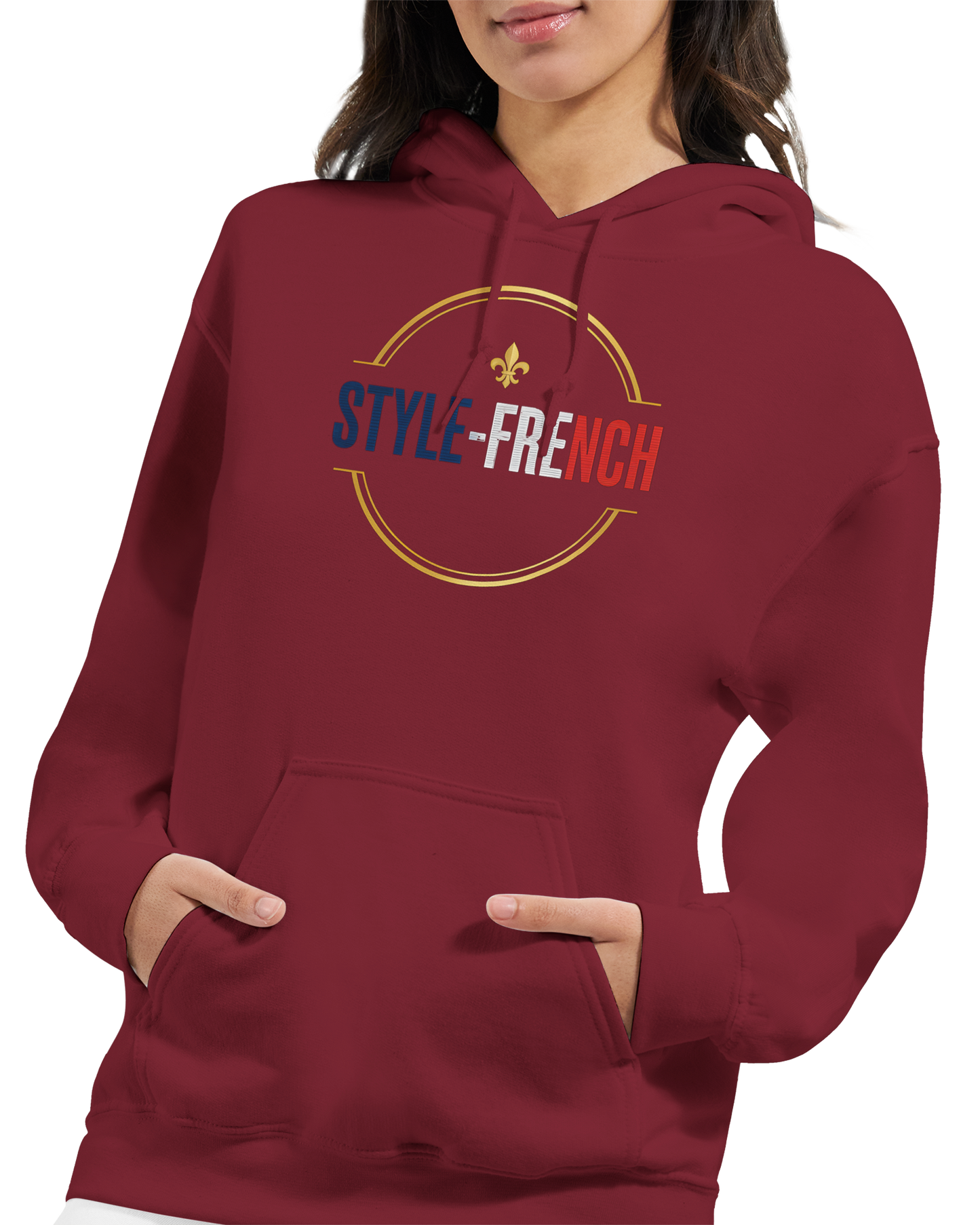 Sweat à capuche Caen - Ville de France - Unisexe Premium