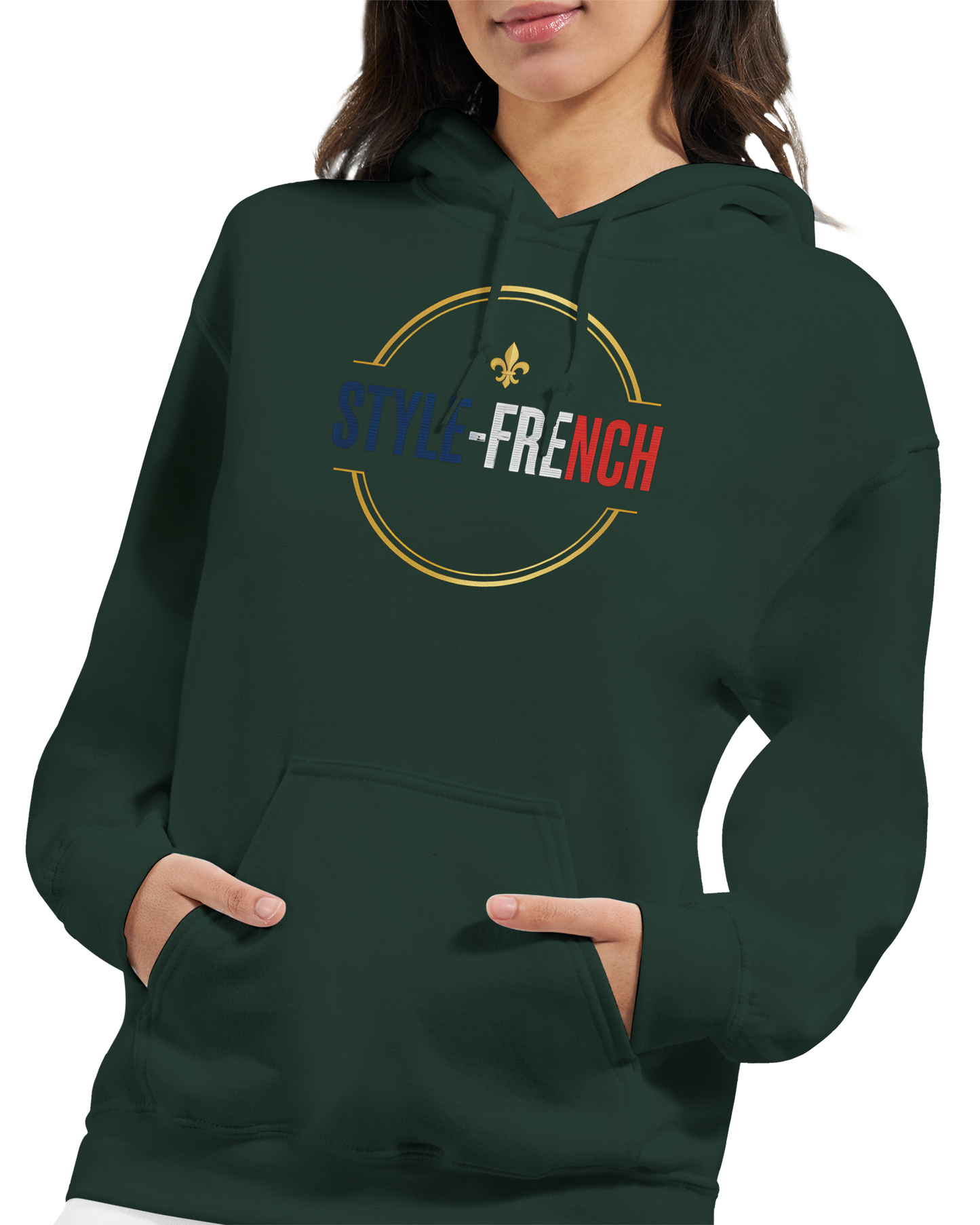 Sweat à capuche Caen - Ville de France - Unisexe Premium