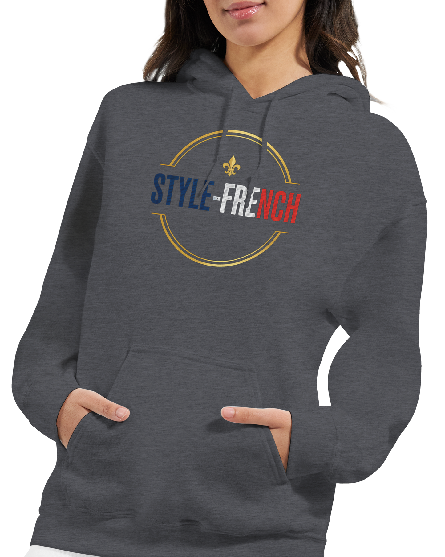 Sweat à capuche Caen - Ville de France - Unisexe Premium