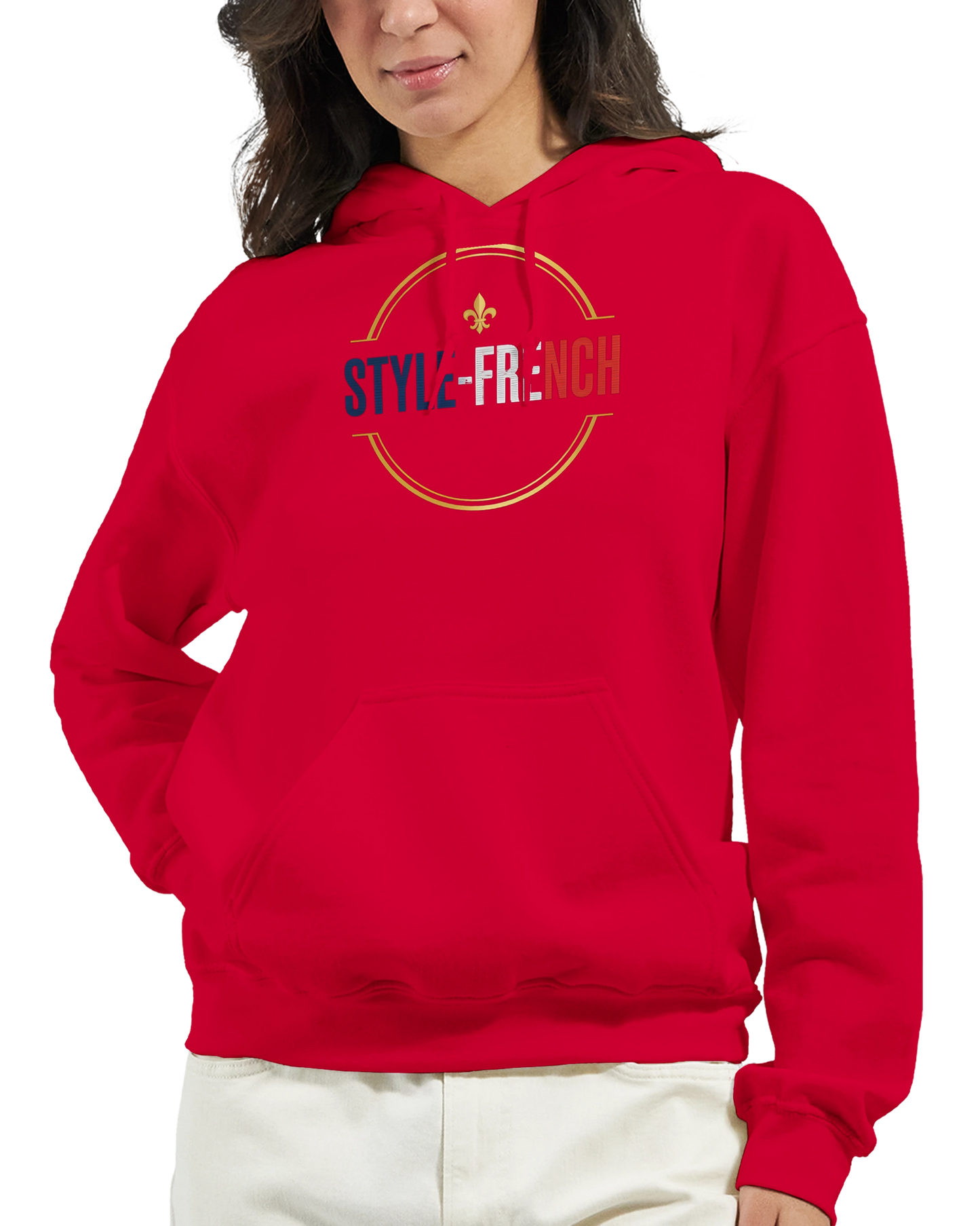 Sweat à capuche unisexe Metz - Ville de France - Design Premium