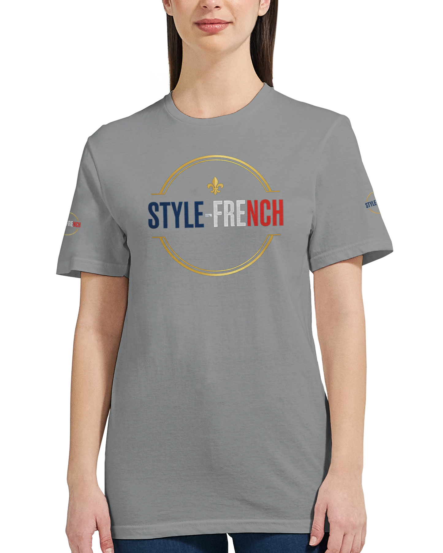 T-shirt Femme Liberté - Coton Premium Semi-Ajusté