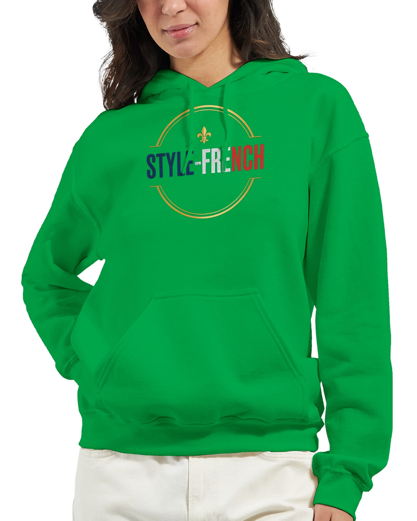 Sweat à capuche femme  Vive la France – Hoodie Premium Confortable et Résistant