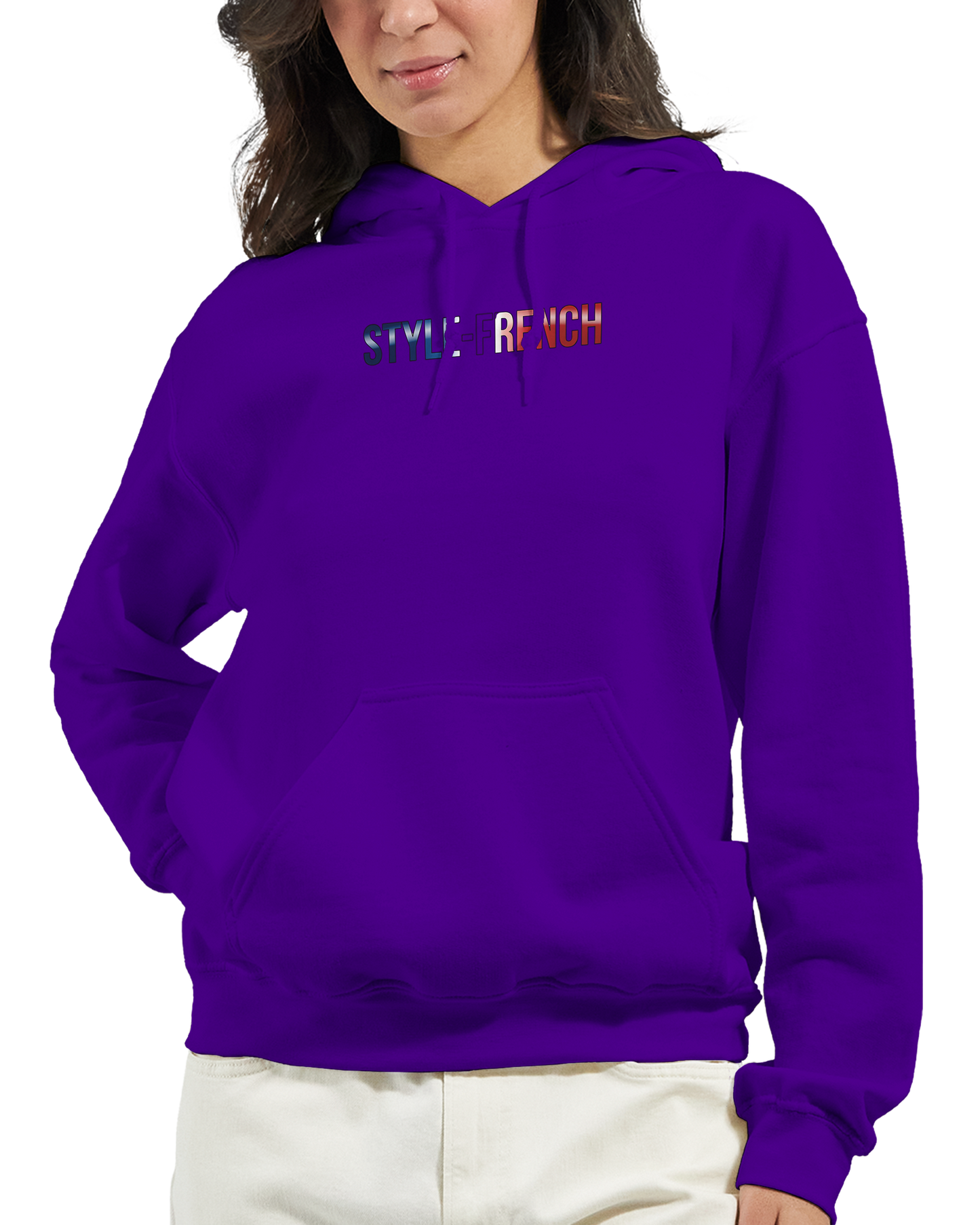 Sweat à Capuche déesse de France Douillet à Motif Unique – Confort et Style