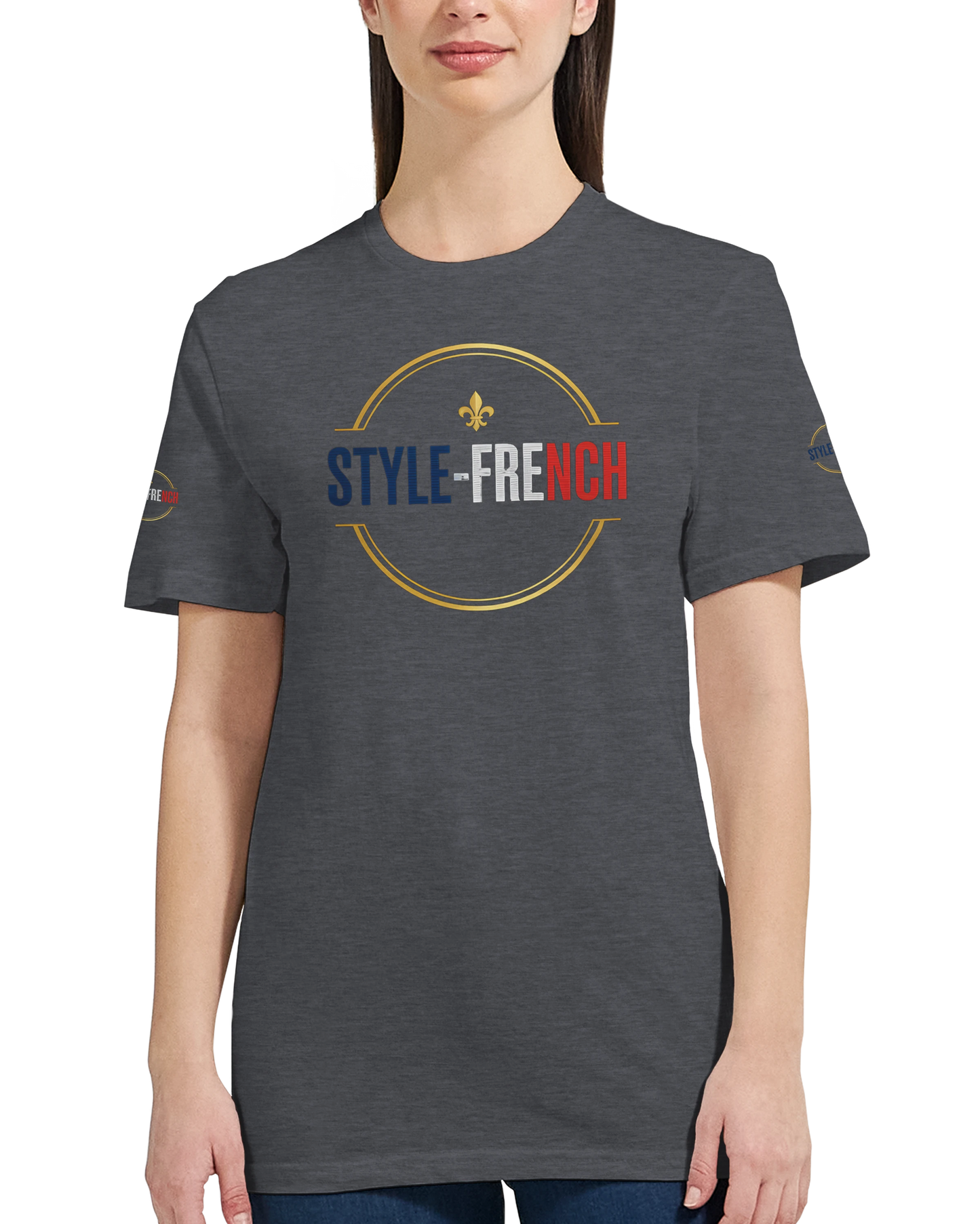 T-shirt Femme Liberté - Coton Premium Semi-Ajusté