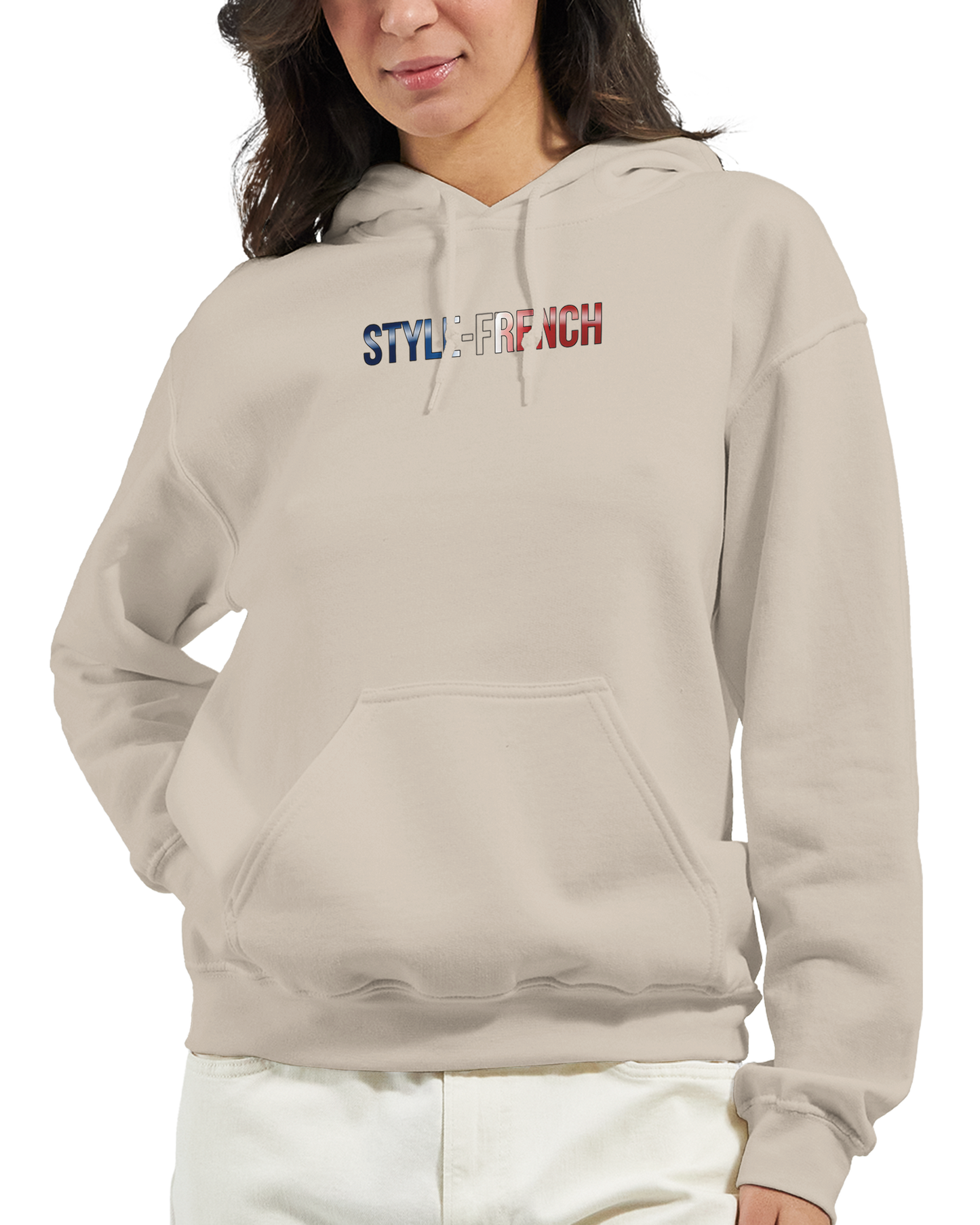 Sweat à Capuche déesse de France Douillet à Motif Unique – Confort et Style