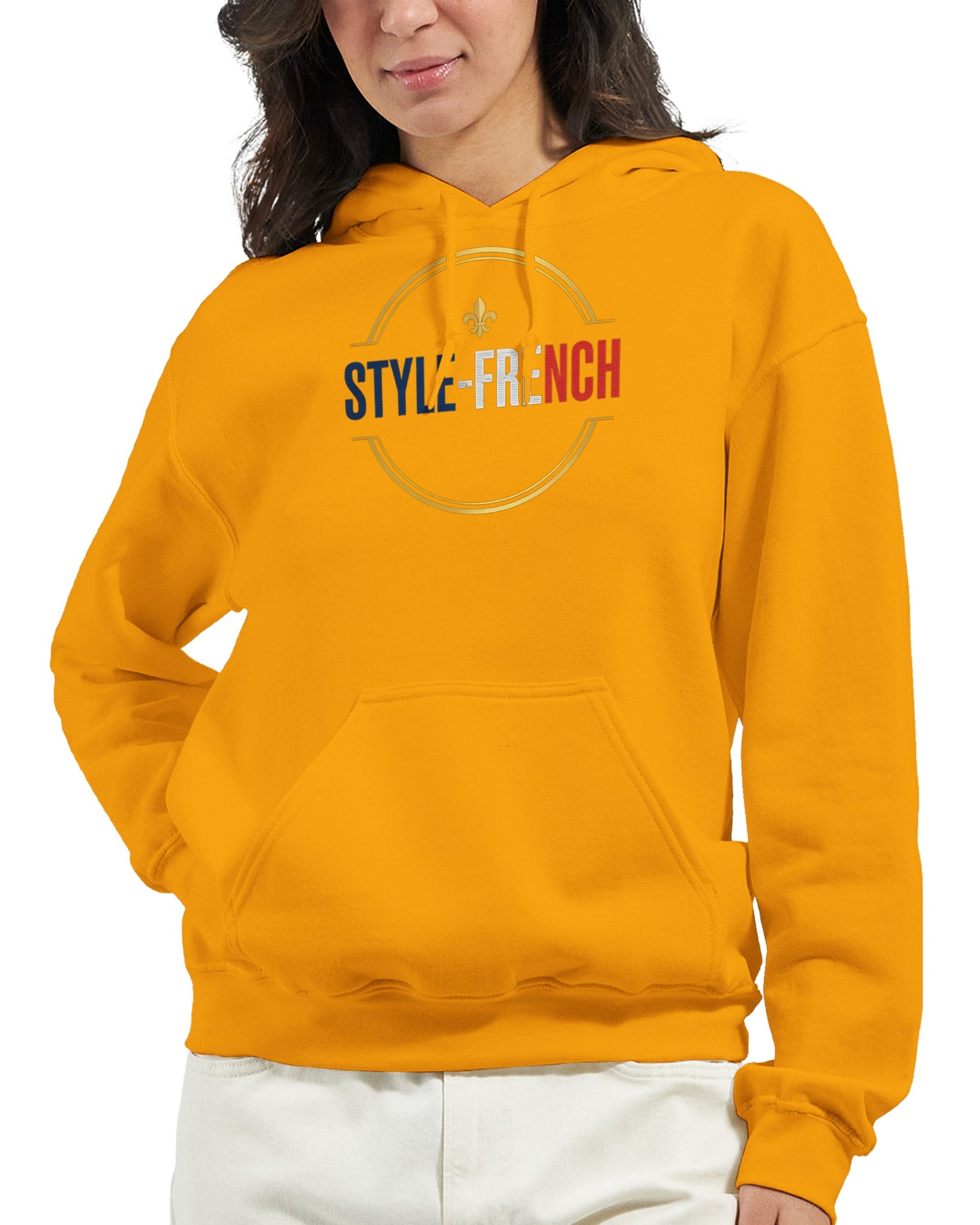 Sweat à capuche femme  Vive la France – Hoodie Premium Confortable et Résistant