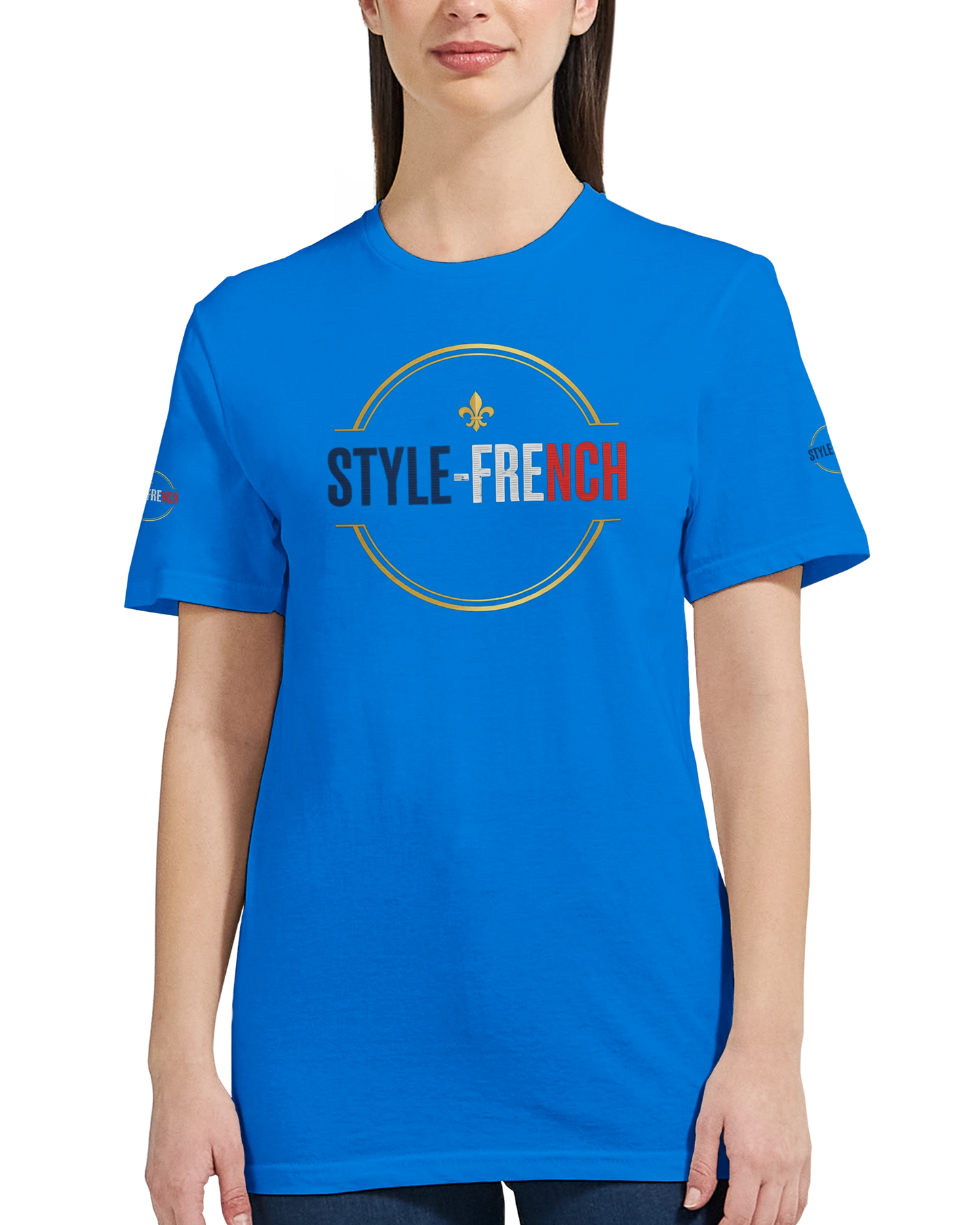 T-shirt Femme Liberté - Coton Premium Semi-Ajusté