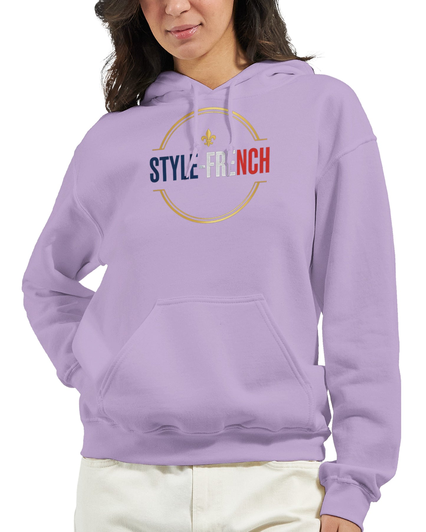 Sweat à capuche femme  Vive la France – Hoodie Premium Confortable et Résistant