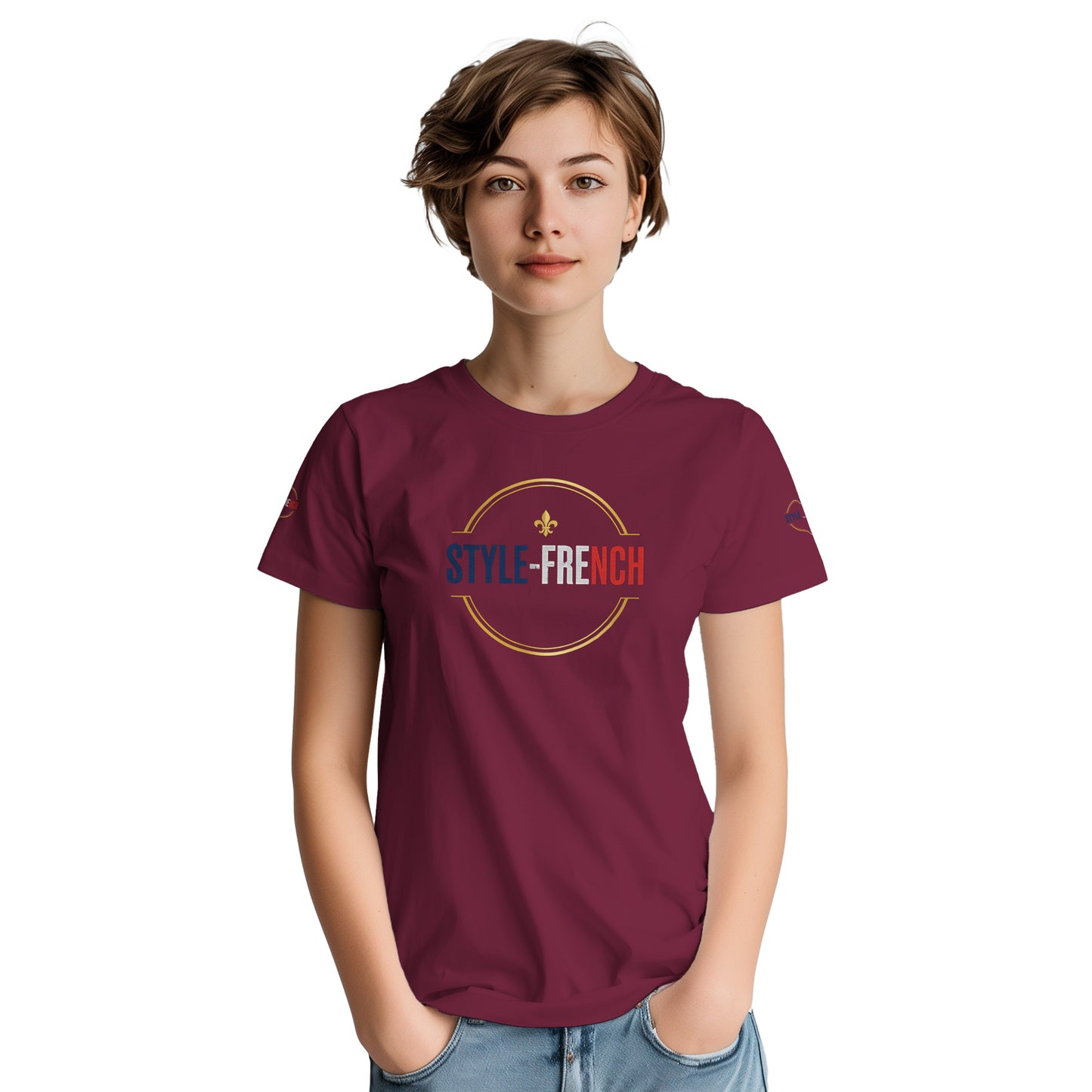 T-shirt Unisexe Caen - Ville de France - Design Classique en Coton
