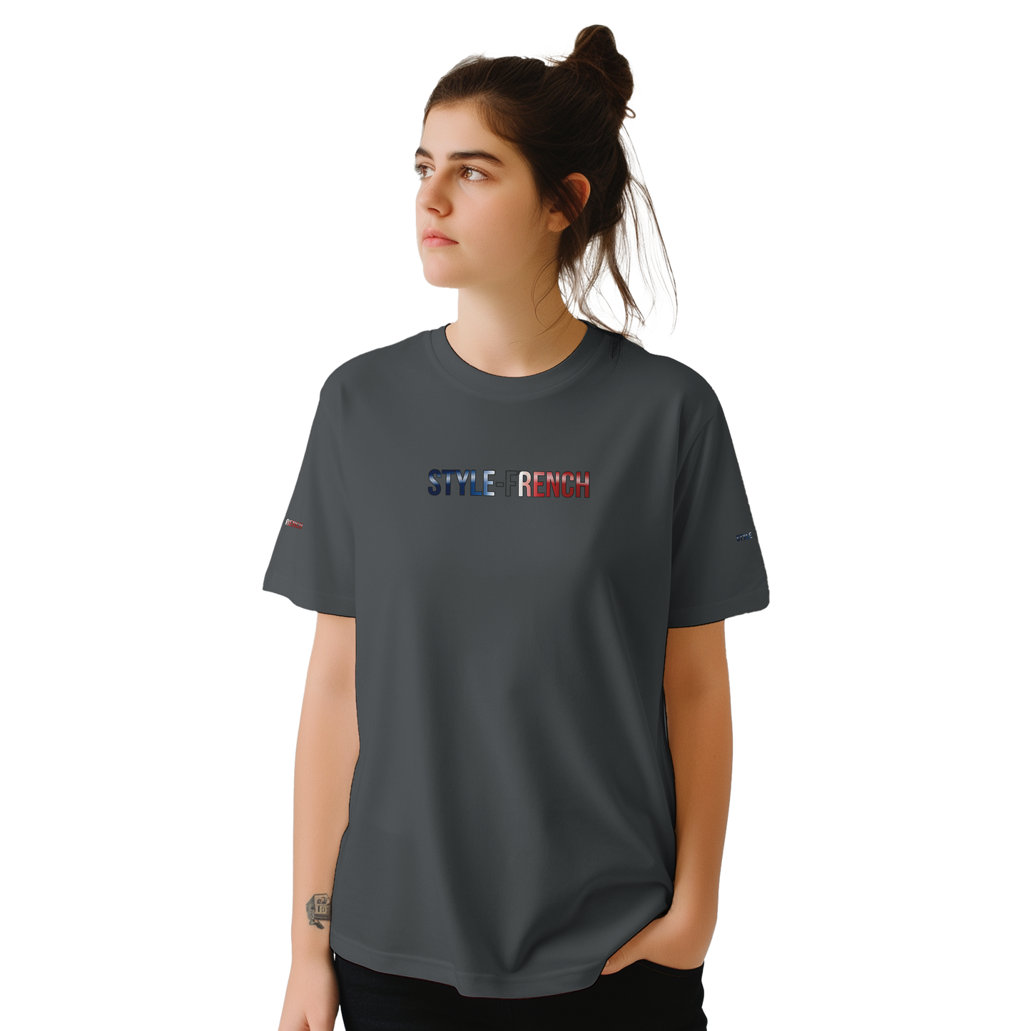 T-shirt Femme 'On ne nous arrête pas' – Coton Doux Premium