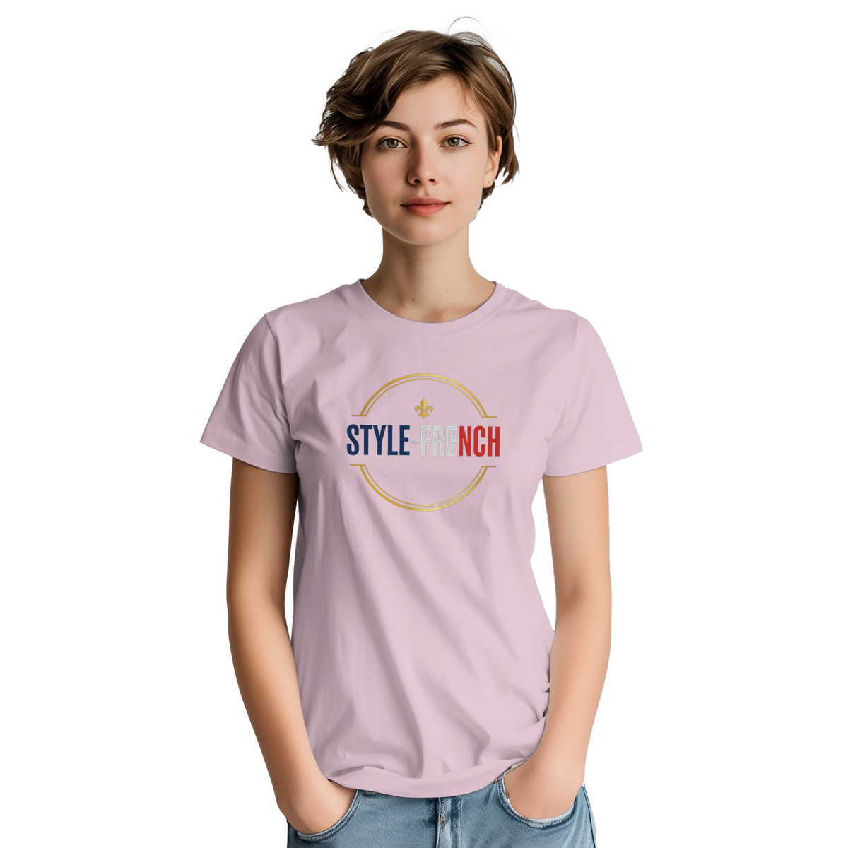 T-shirt Femme Jeanne d'Arc - Symbole Iconique en Coton Premium