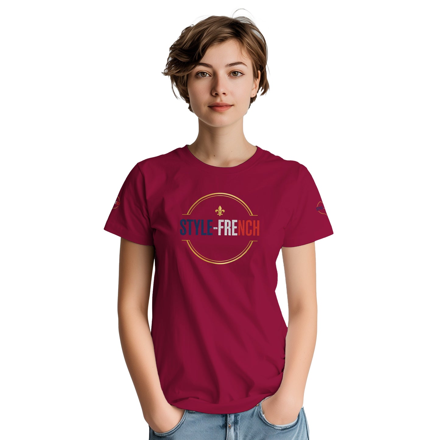 T-shirt Unisexe Caen - Ville de France - Design Classique en Coton