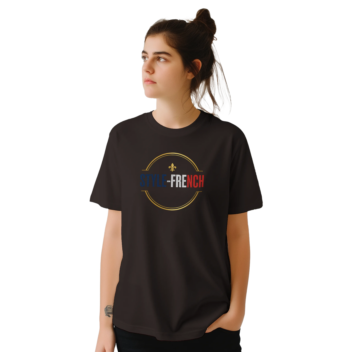 T-shirt Femme Debout la France – Coton Premium