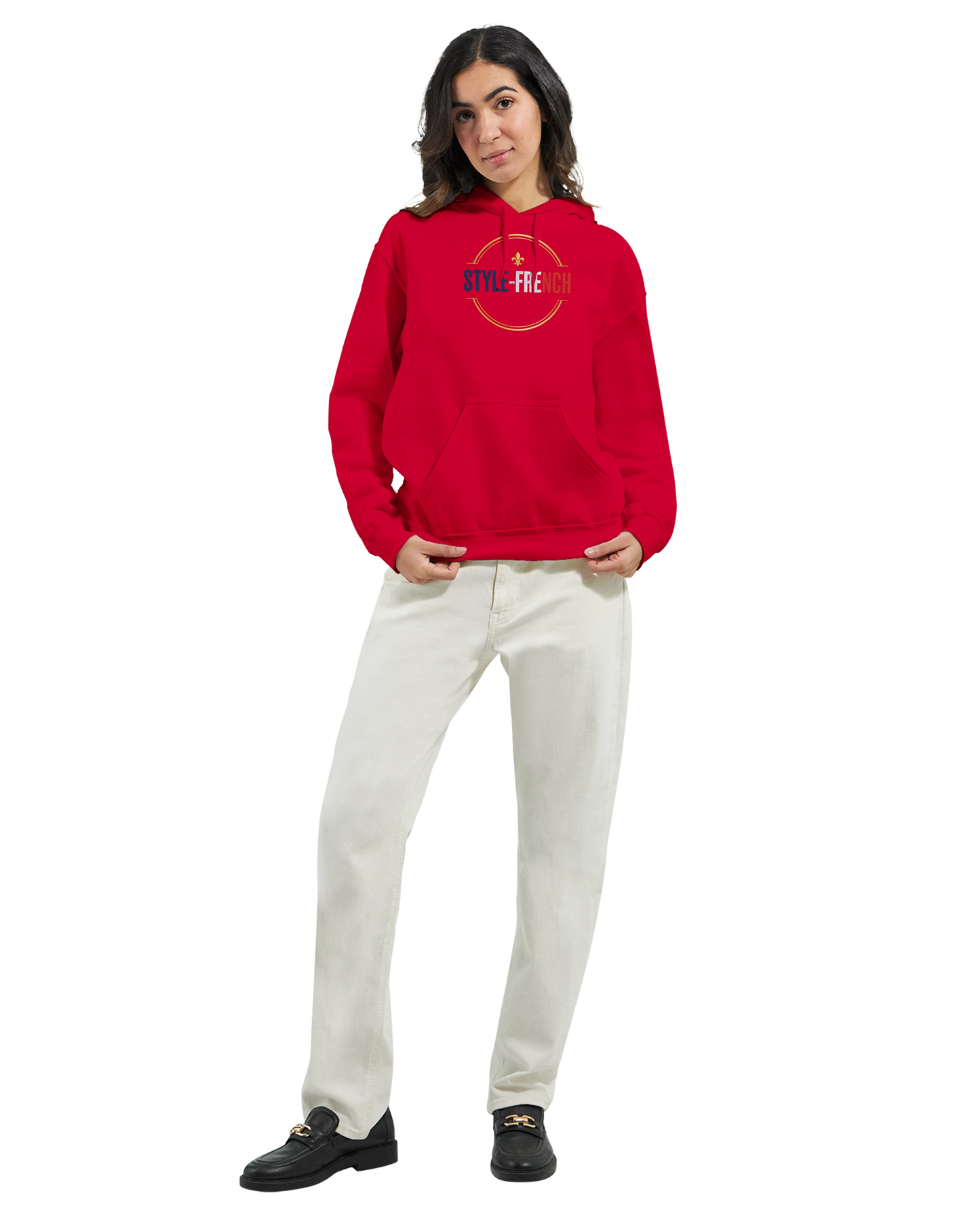 Sweat à Capuche Unisexe Lyon – Design Ville de France